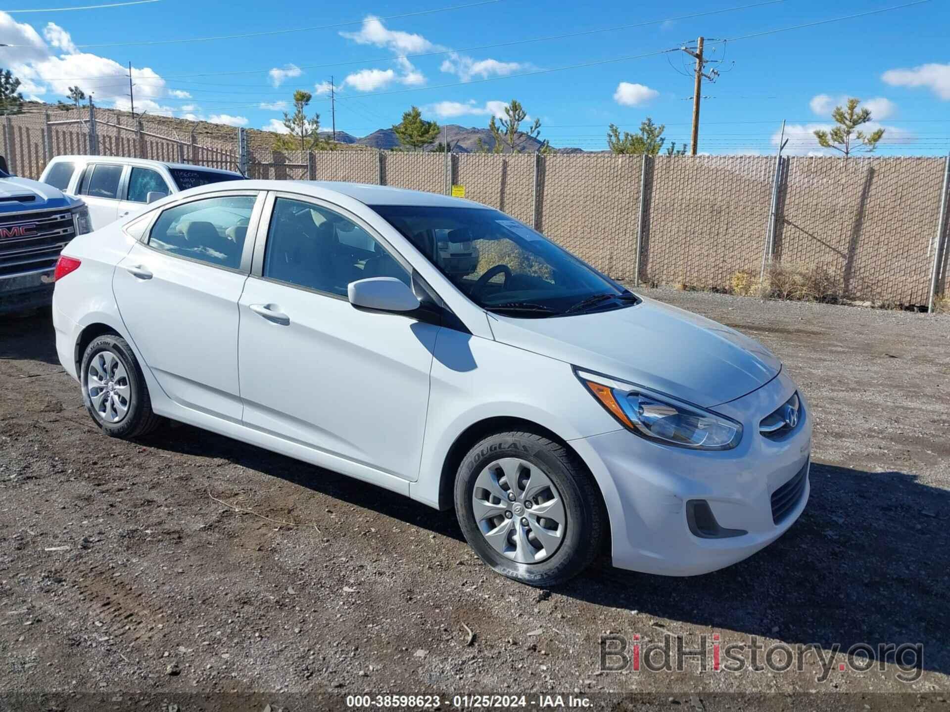 Photo KMHCT4AE2HU378472 - HYUNDAI ACCENT 2017