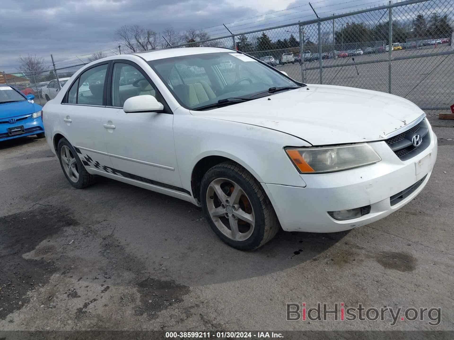 Photo 5NPET46C47H242924 - HYUNDAI SONATA 2007