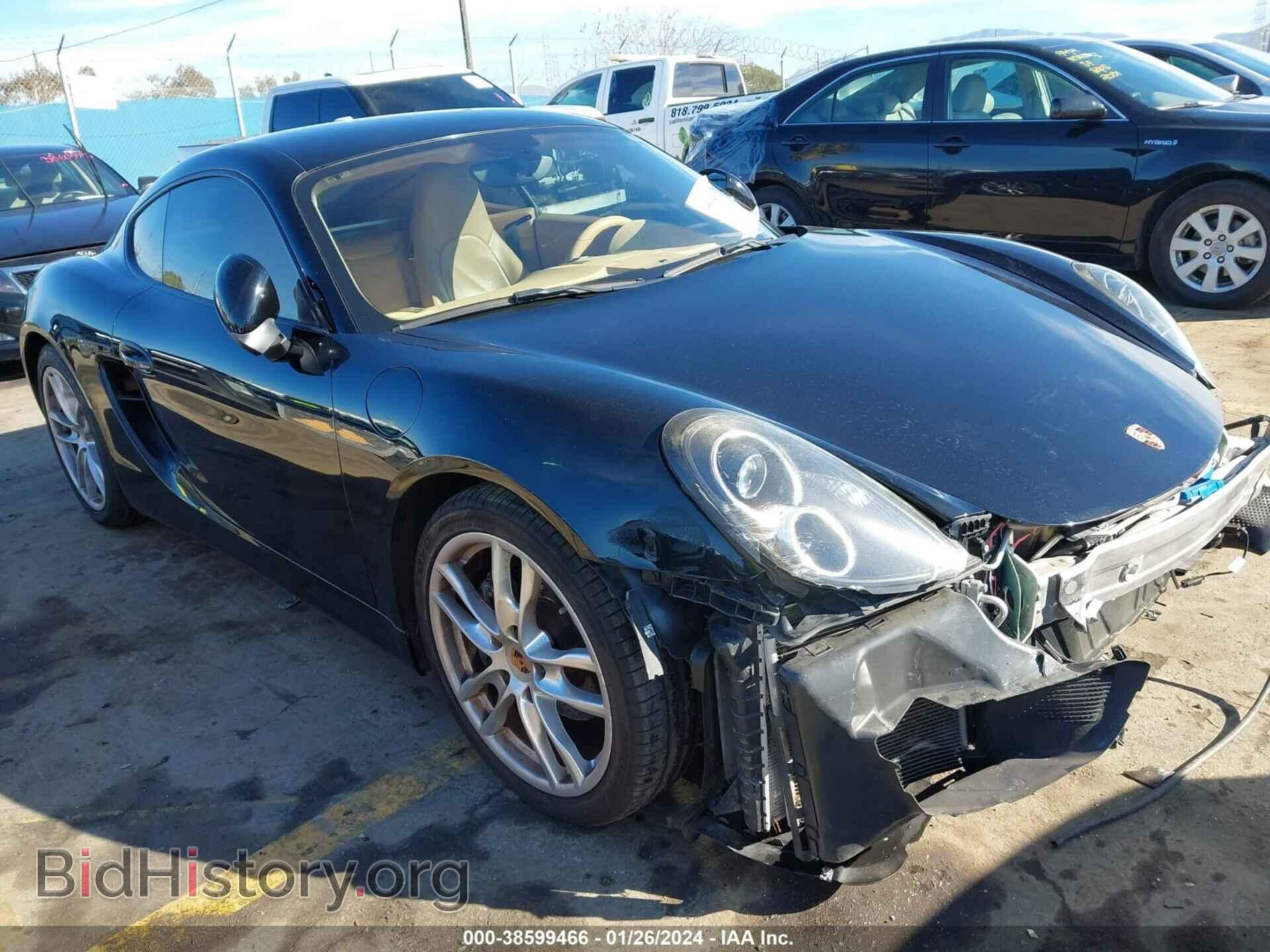 Фотография WP0AA2A88EK171849 - PORSCHE CAYMAN 2014