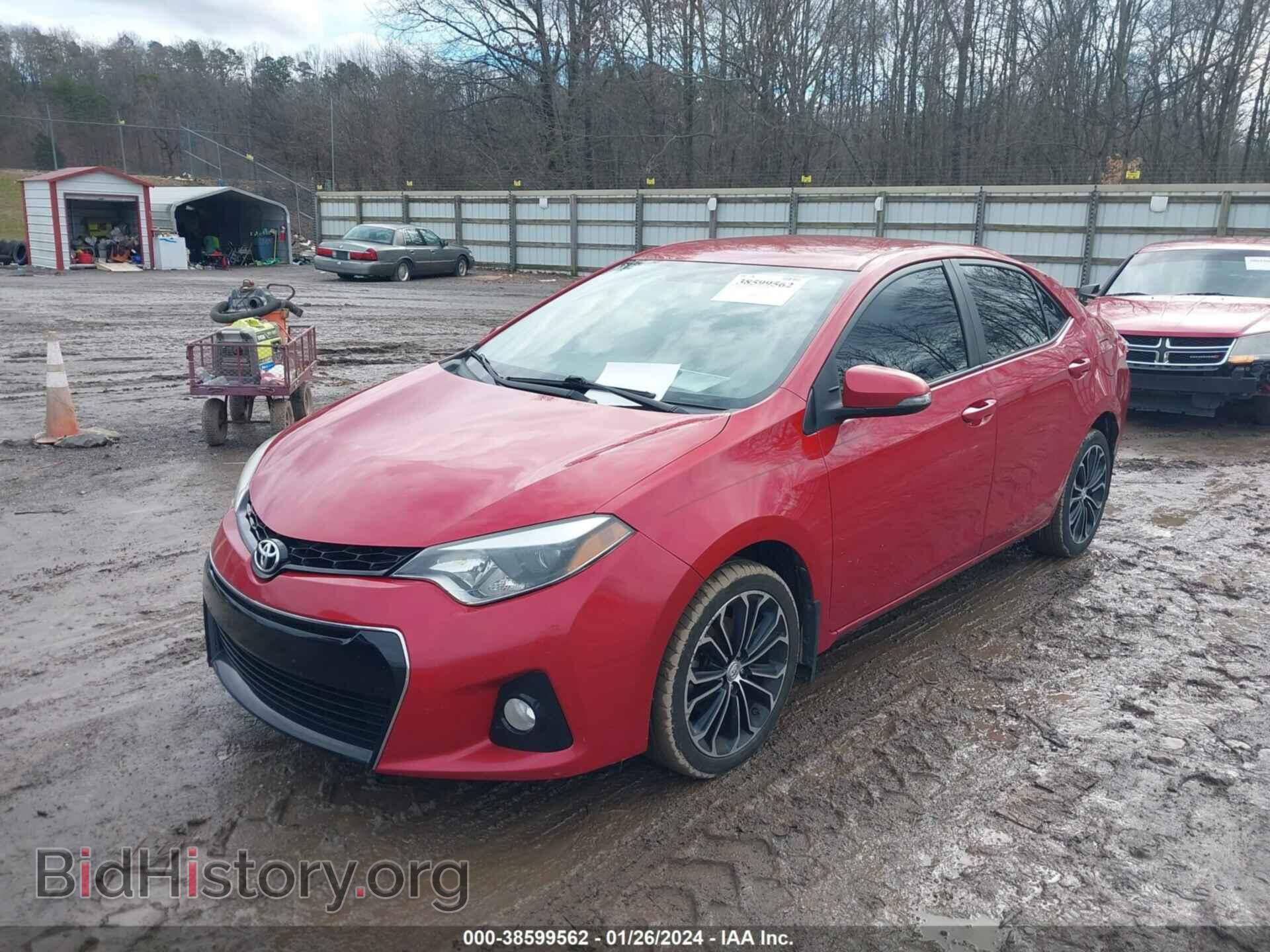 2015 TOYOTA COROLLA - VIN: 2T1BURHE2FC270556 - Фото 2