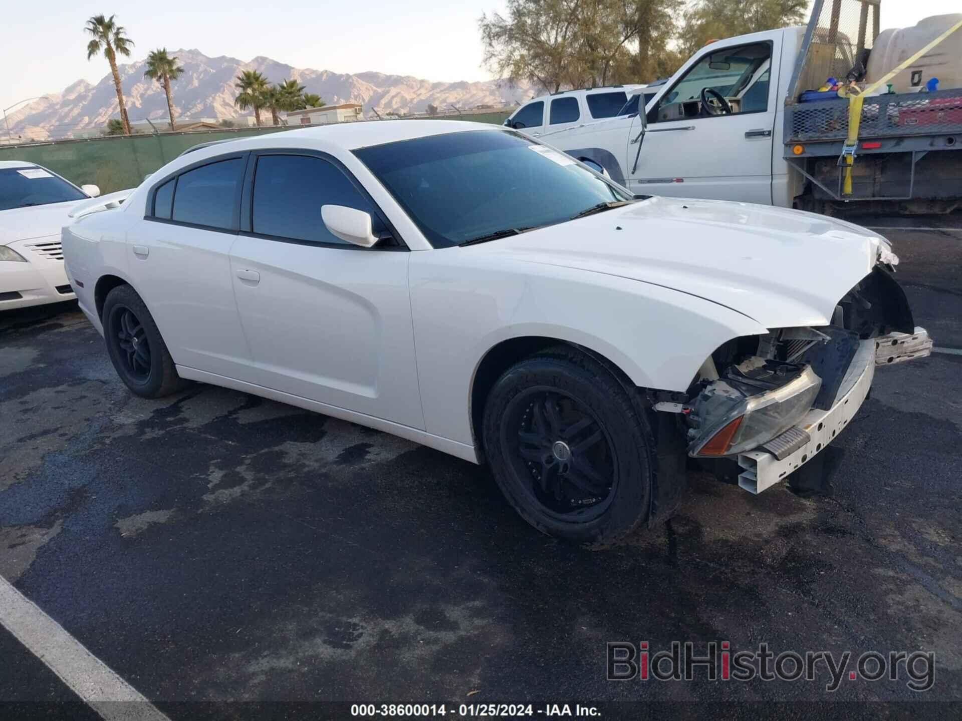 Photo 2C3CDXBG8CH299360 - DODGE CHARGER 2012