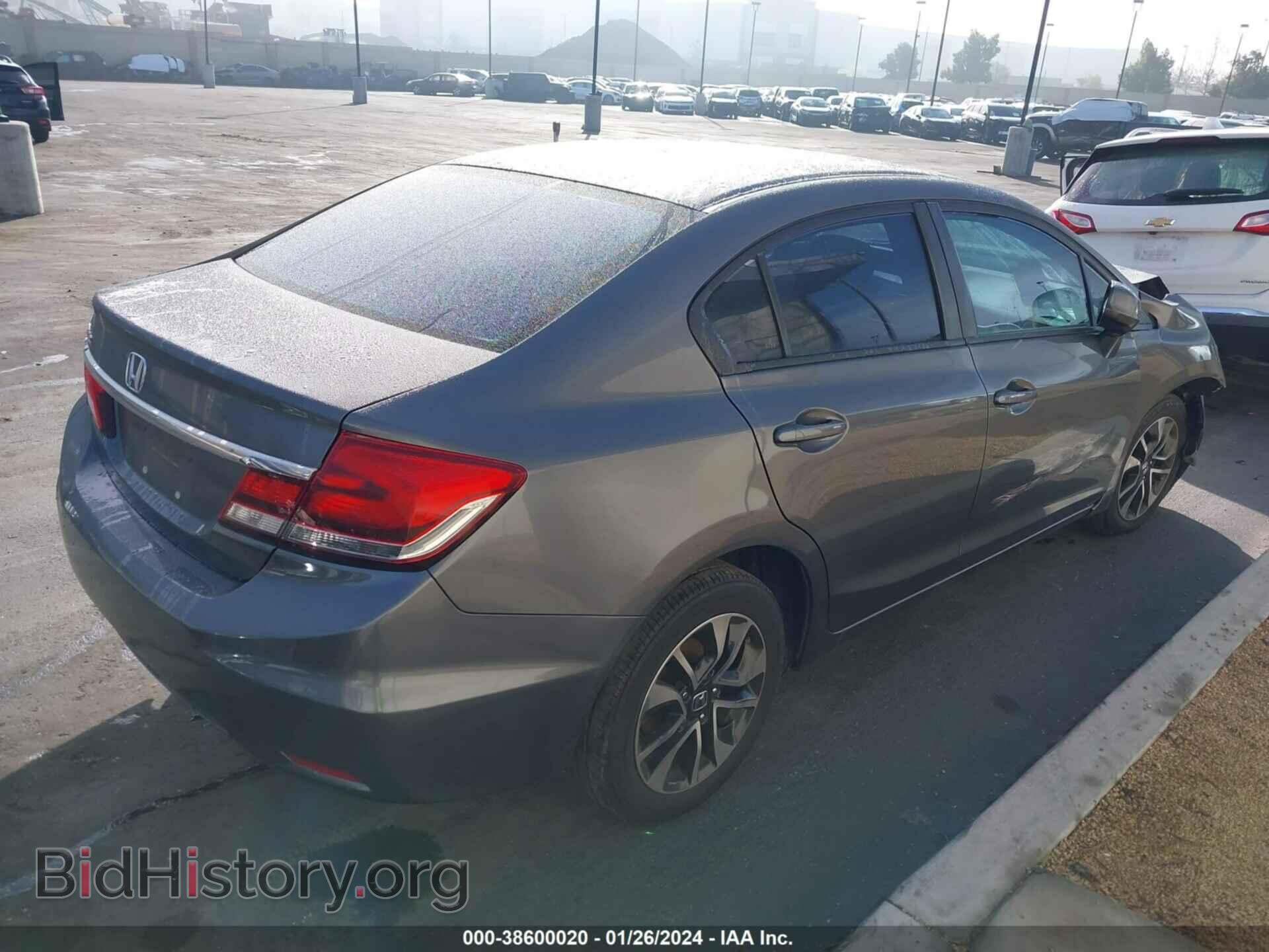 2013 HONDA CIVIC - VIN: 19XFB2F86DE283627 - Фото 4