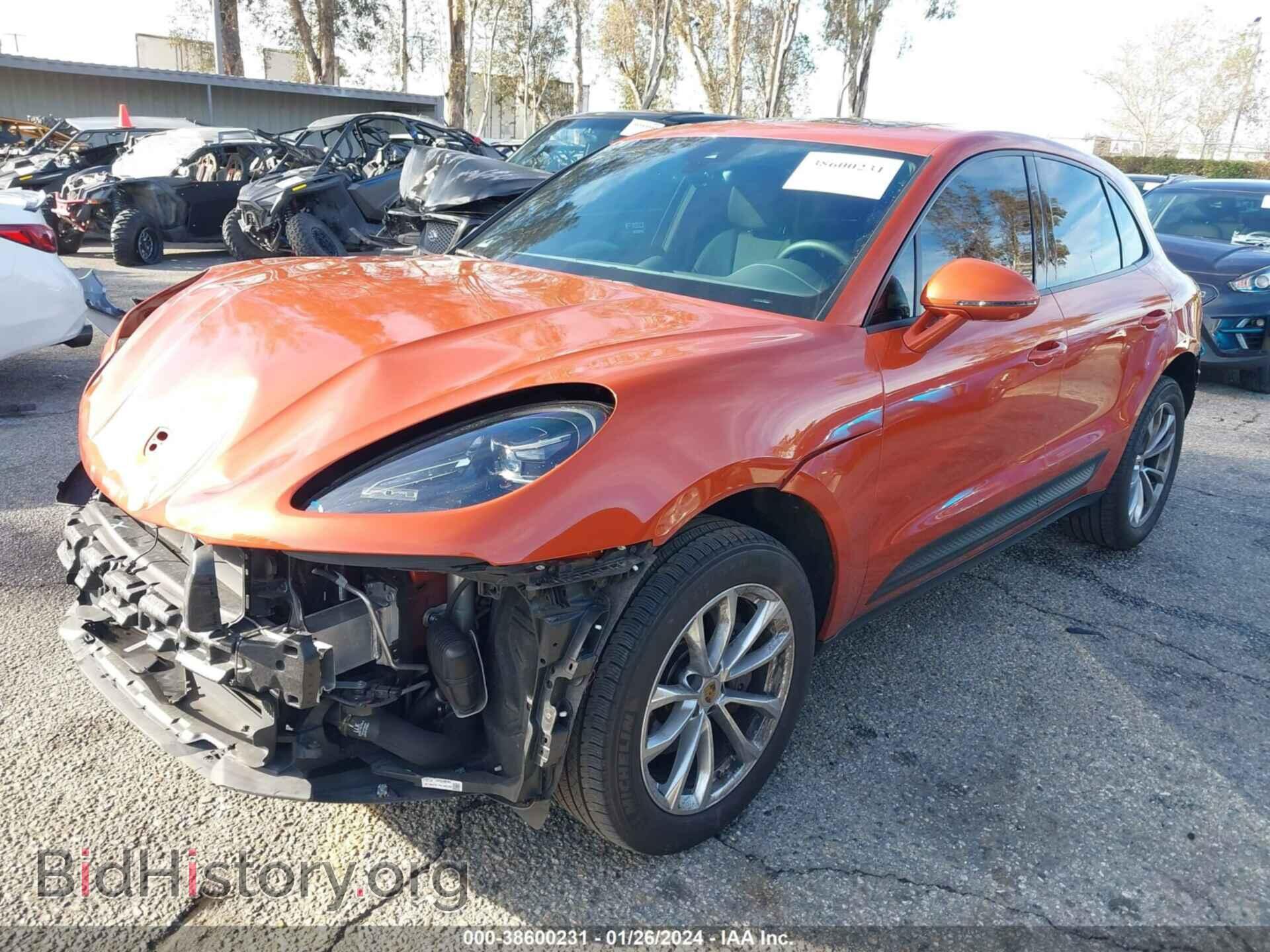 2022 PORSCHE MACAN - VIN: WP1AA2A57NLB09504 - Фото 2