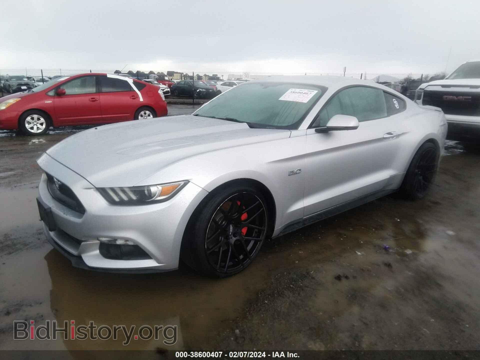 2015 FORD MUSTANG - VIN: 1FA6P8CF1F5318439 - Фото 2