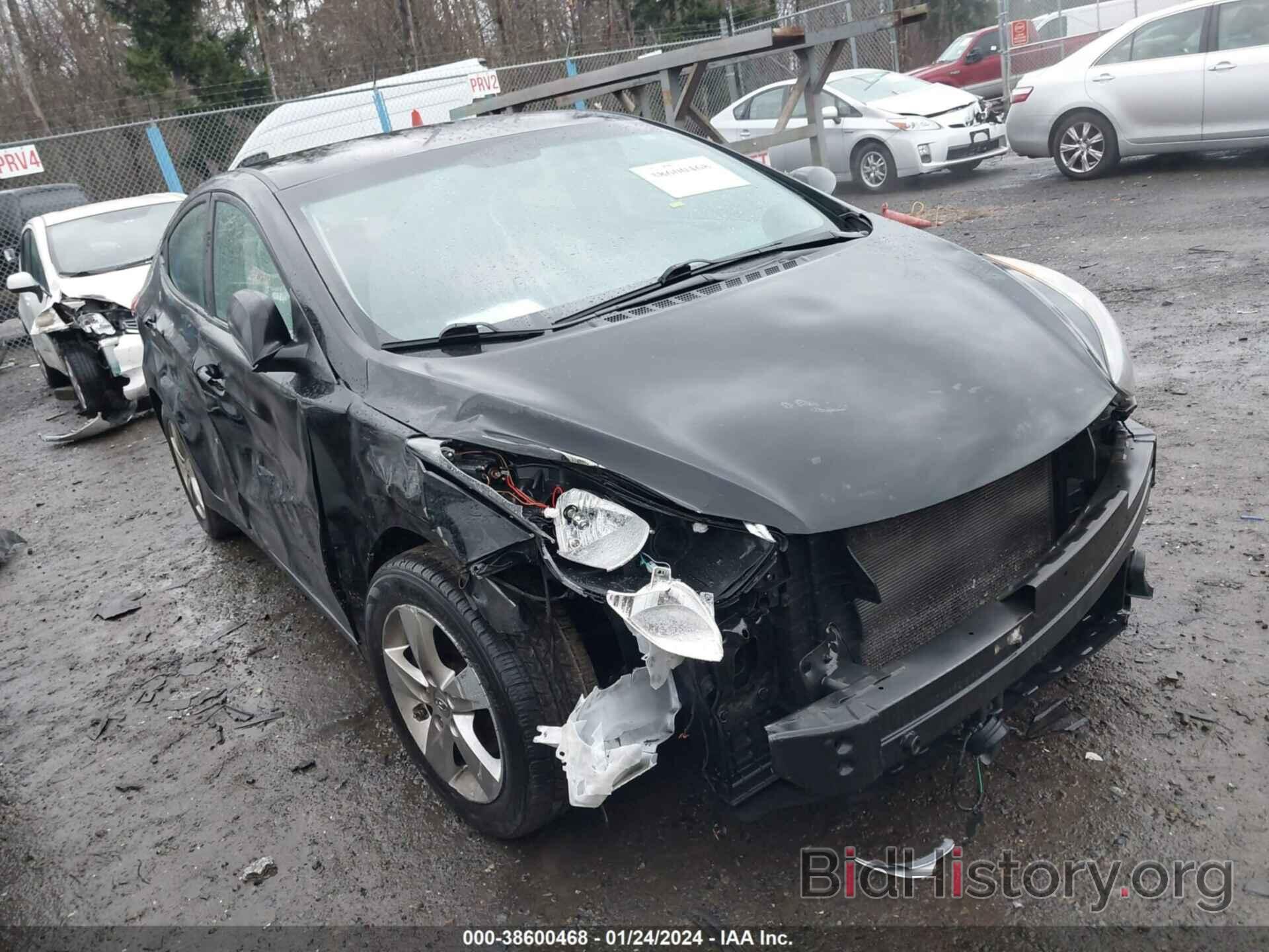 Photo 5NPDH4AE3CH082261 - HYUNDAI ELANTRA 2012