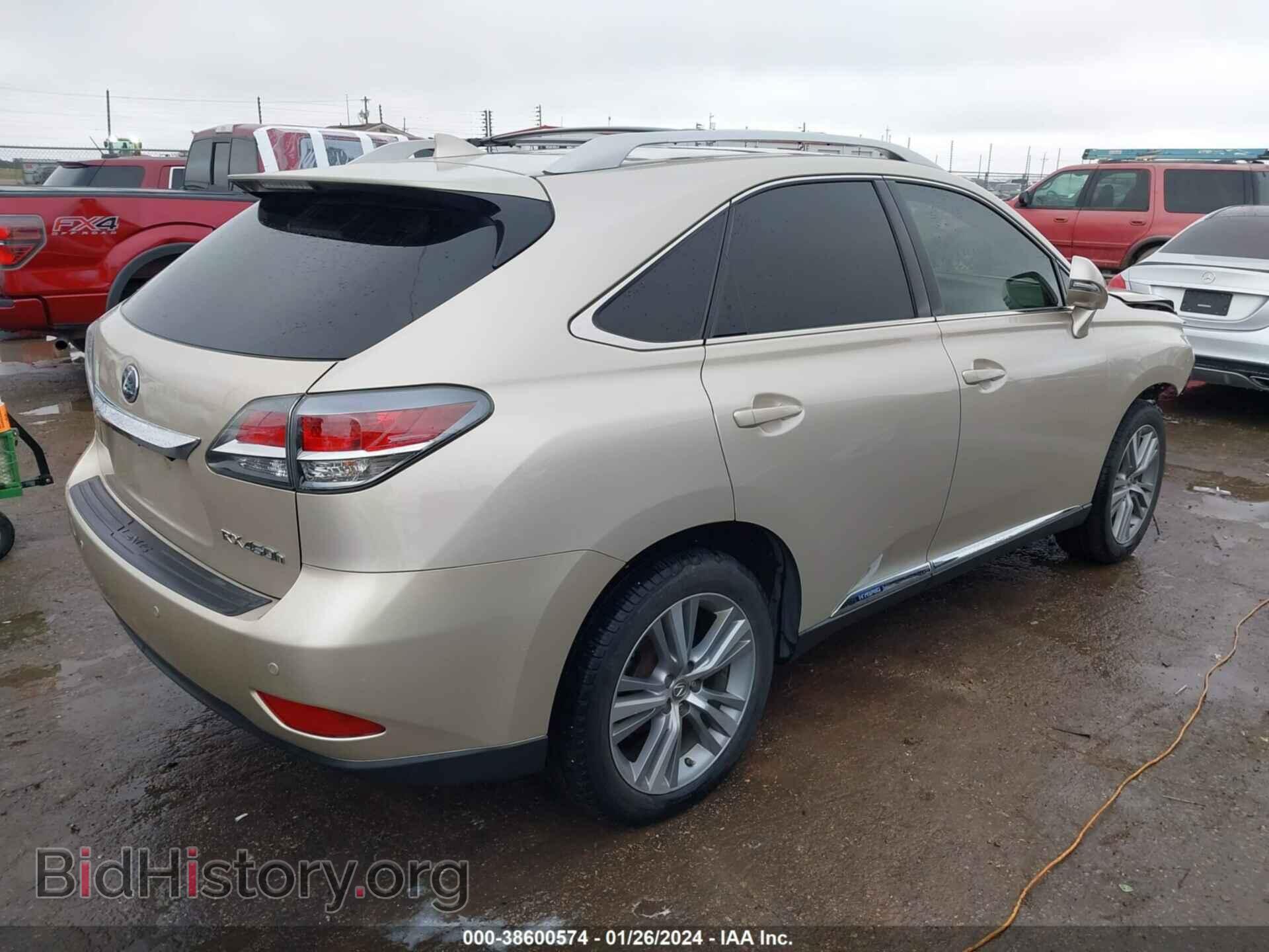2015 LEXUS RX 450H - VIN: 2T2BC1BA3FC002640 - Фото 4