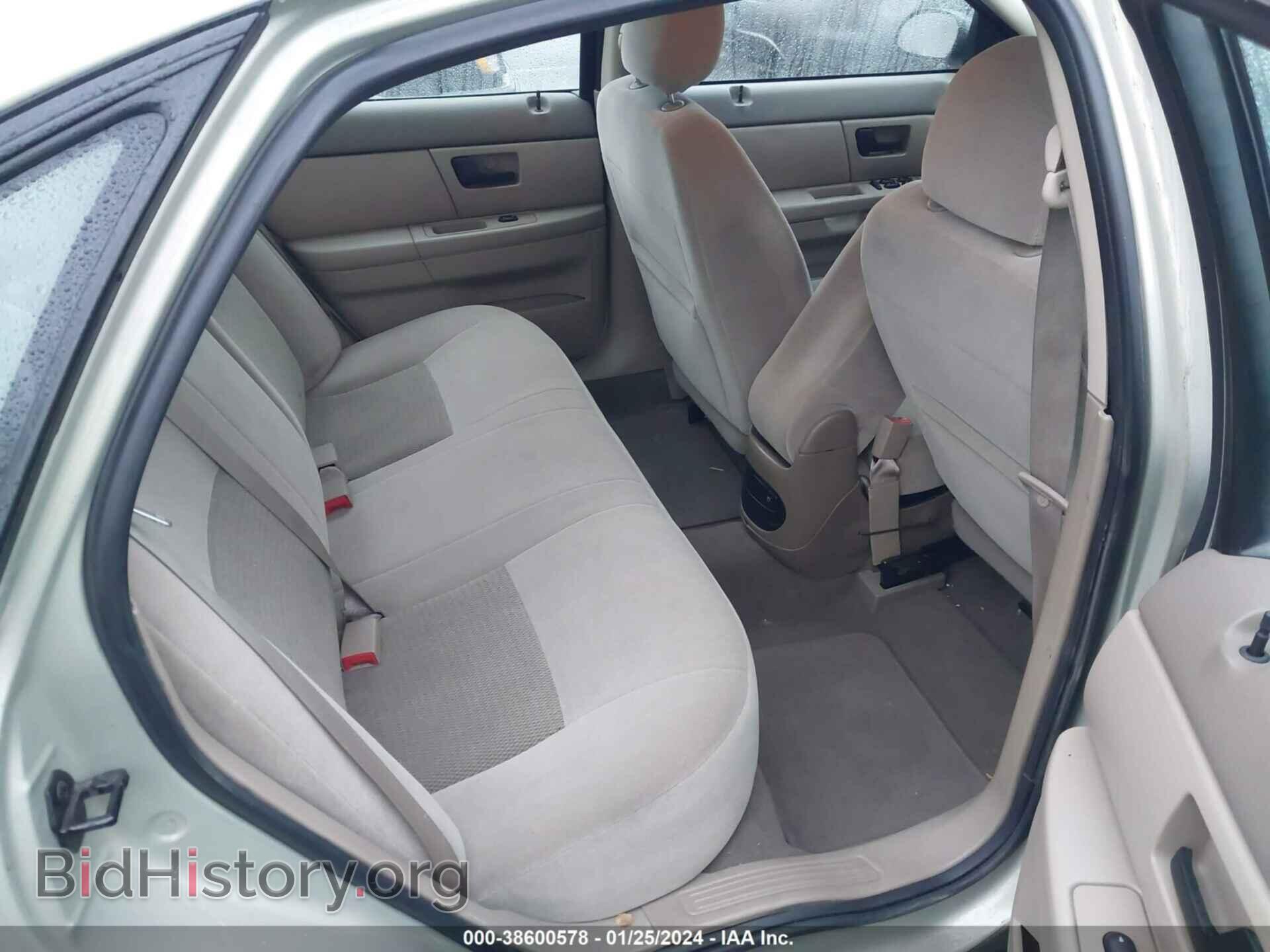 2006 FORD TAURUS - VIN: 1FAFP53U56A129488 - Фото 8