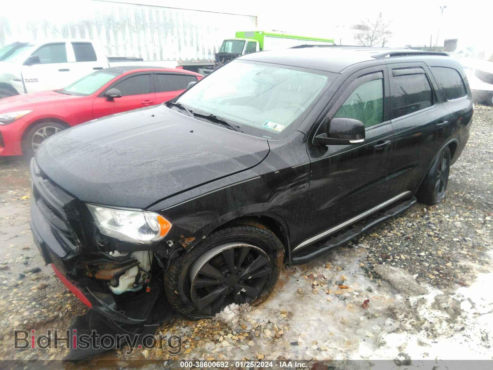 2012 DODGE DURANGO - VIN: 1C4SDHDT6CC253018 - Фото 2