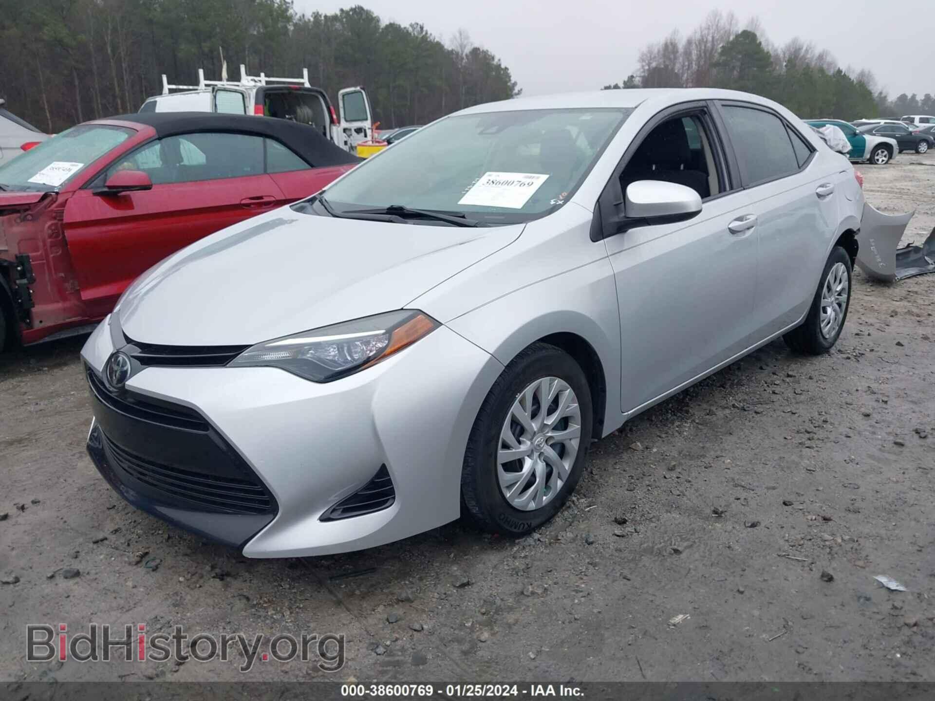 2017 TOYOTA COROLLA - VIN: 2T1BURHEXHC820864 - Фото 2