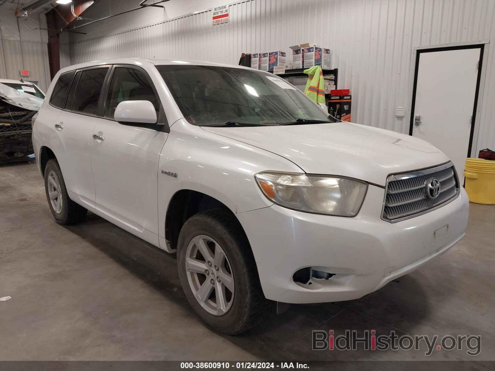 Фотография JTEEW41A482019696 - TOYOTA HIGHLANDER HYBRID 2008