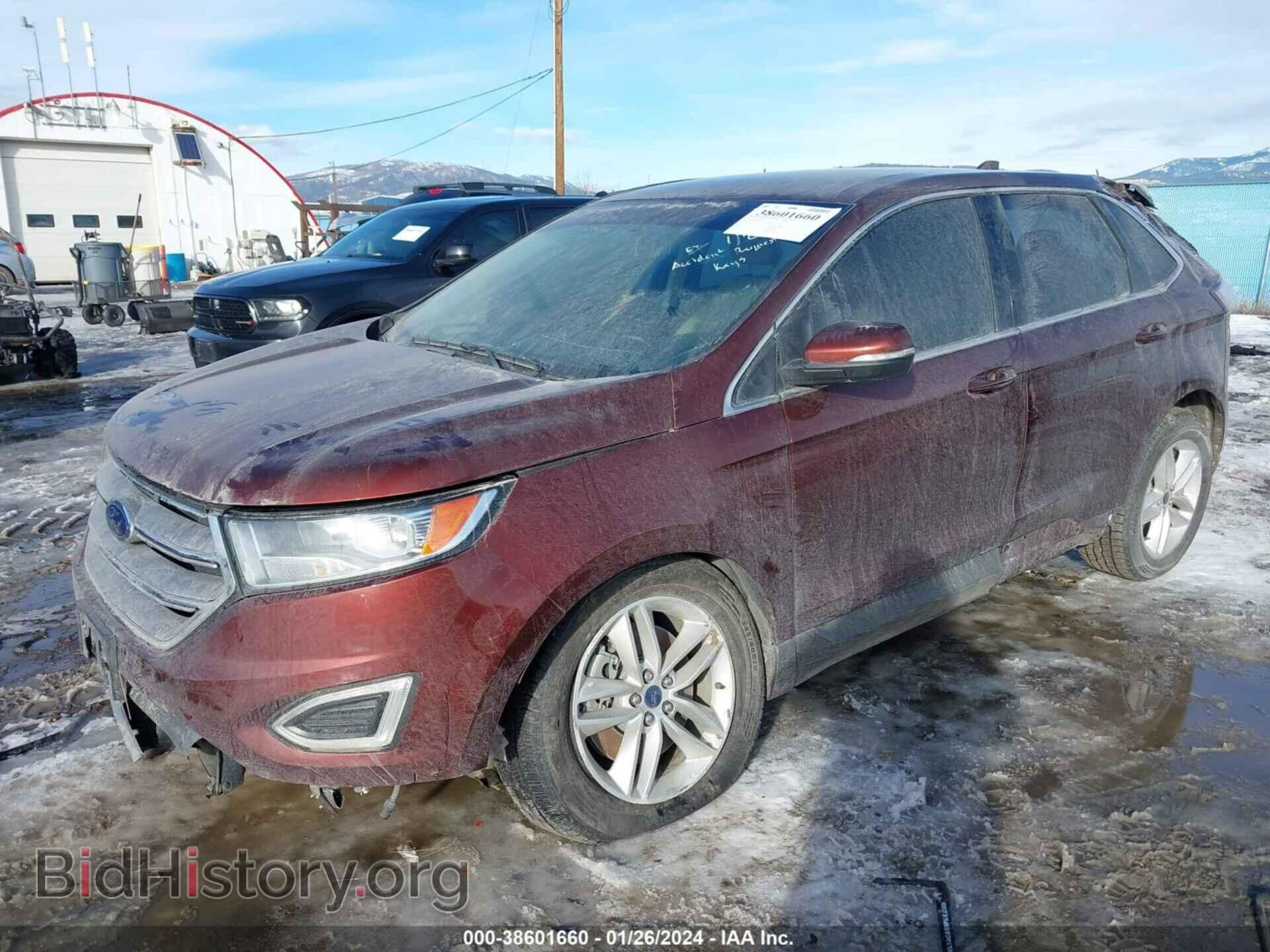 2016 FORD EDGE - VIN: 2FMPK4J93GBC43349 - Фото 2