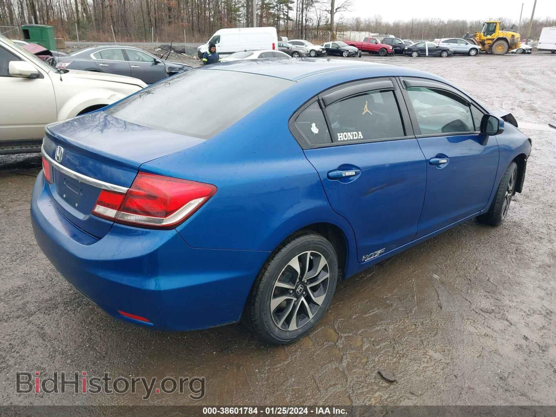2013 HONDA CIVIC - VIN: 19XFB2F84DE282976 - Фото 4