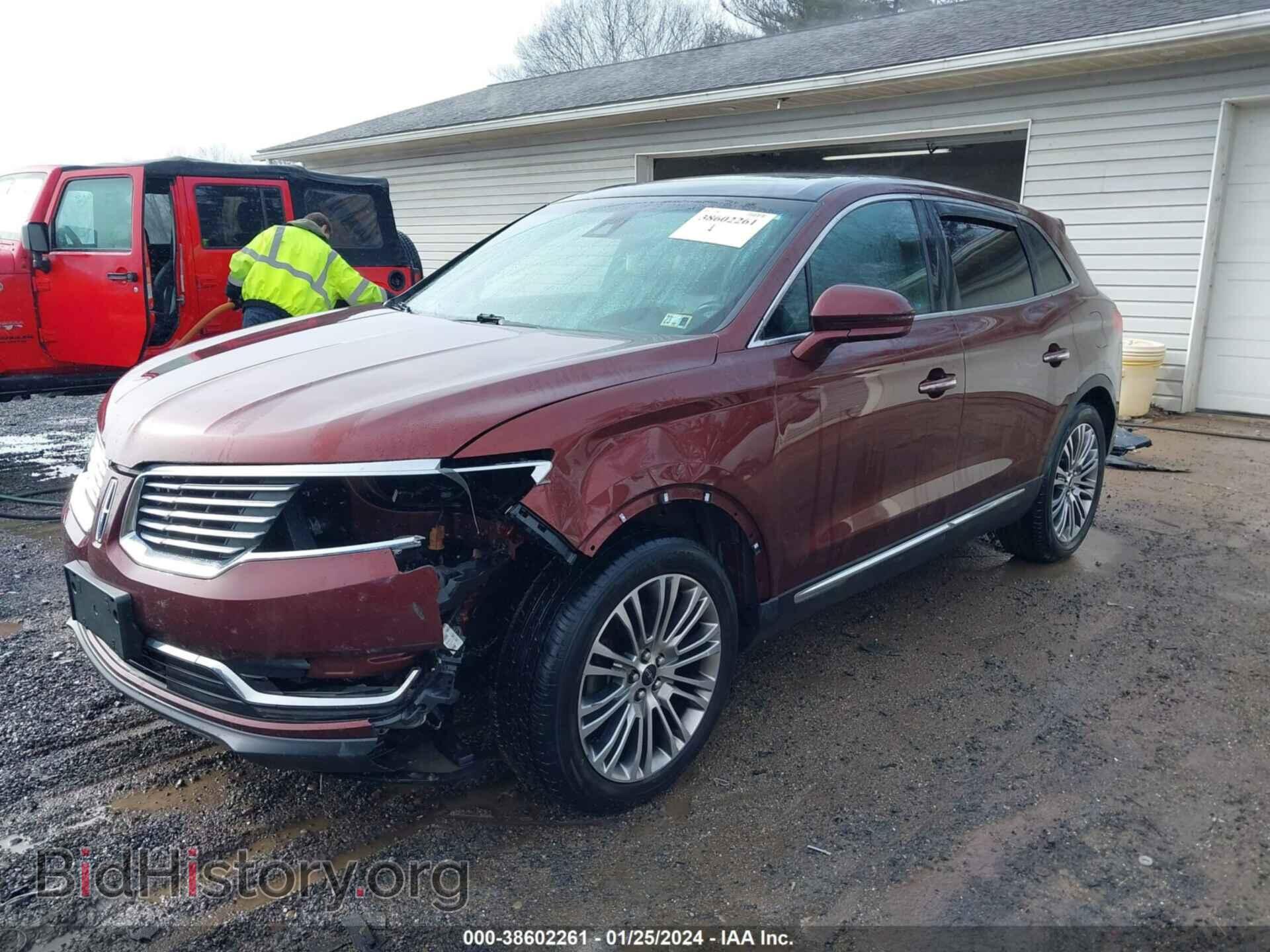 2016 LINCOLN MKX - VIN: 2LMTJ8LR1GBL62558 - Фото 2