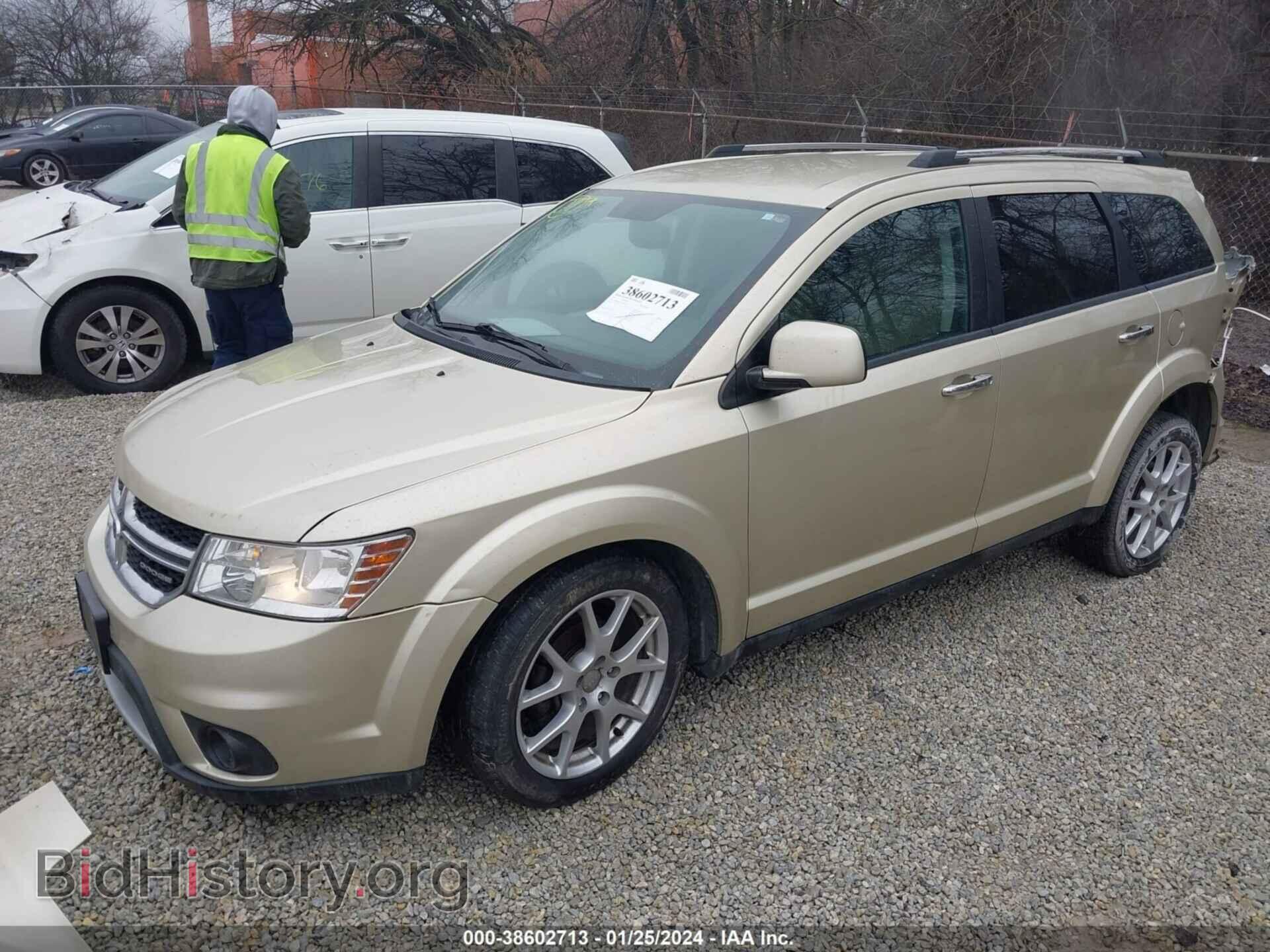 2011 DODGE JOURNEY - VIN: 3D4PG3FG4BT549144 - Фото 2