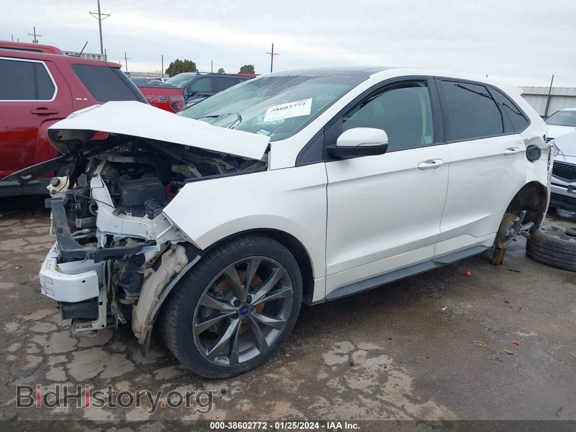 2016 FORD EDGE - VIN: 2FMPK4AP2GBB66729 - Фото 2