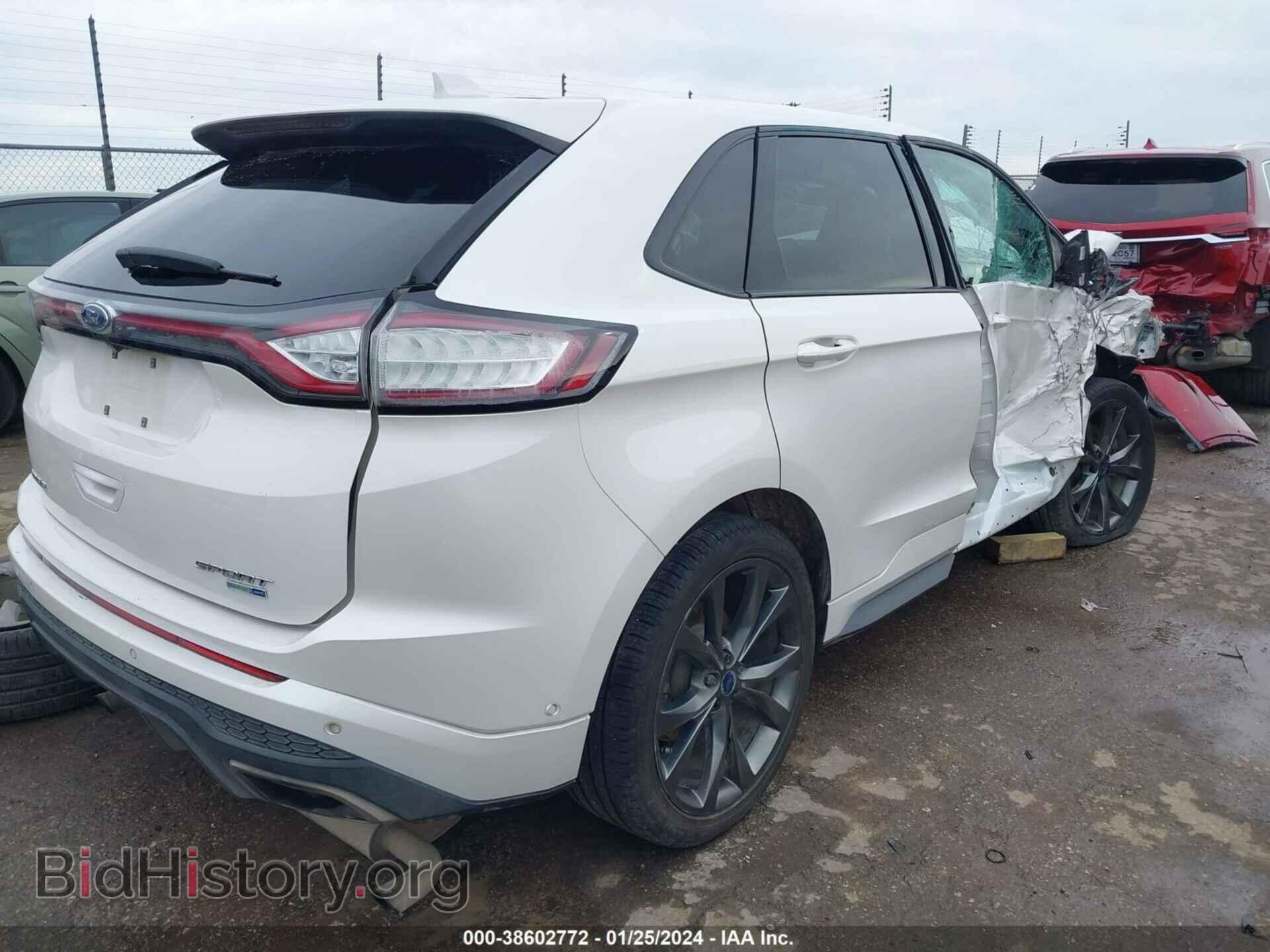 2016 FORD EDGE - VIN: 2FMPK4AP2GBB66729 - Фото 4
