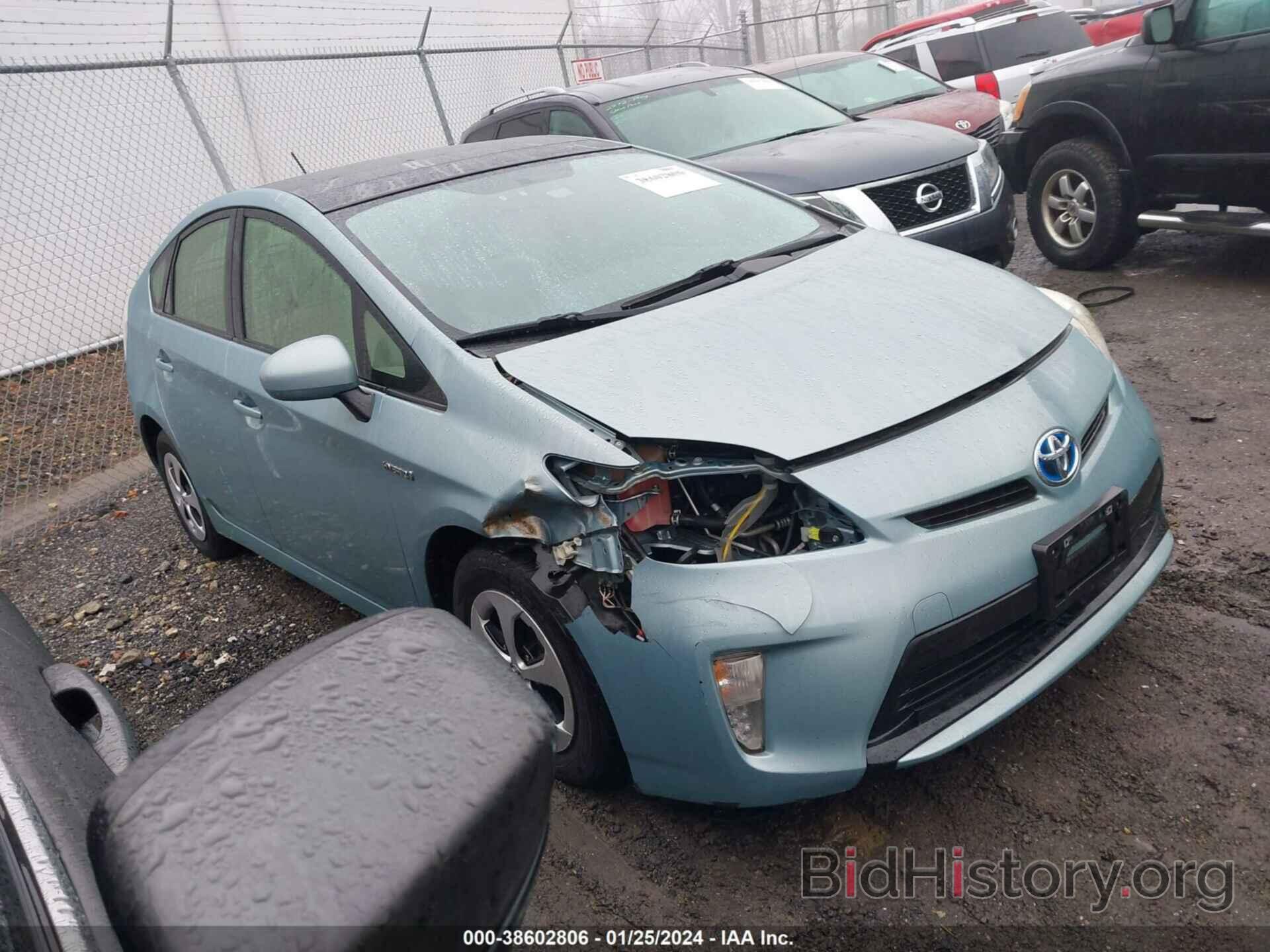 Фотография JTDKN3DU8E1839775 - TOYOTA PRIUS 2014