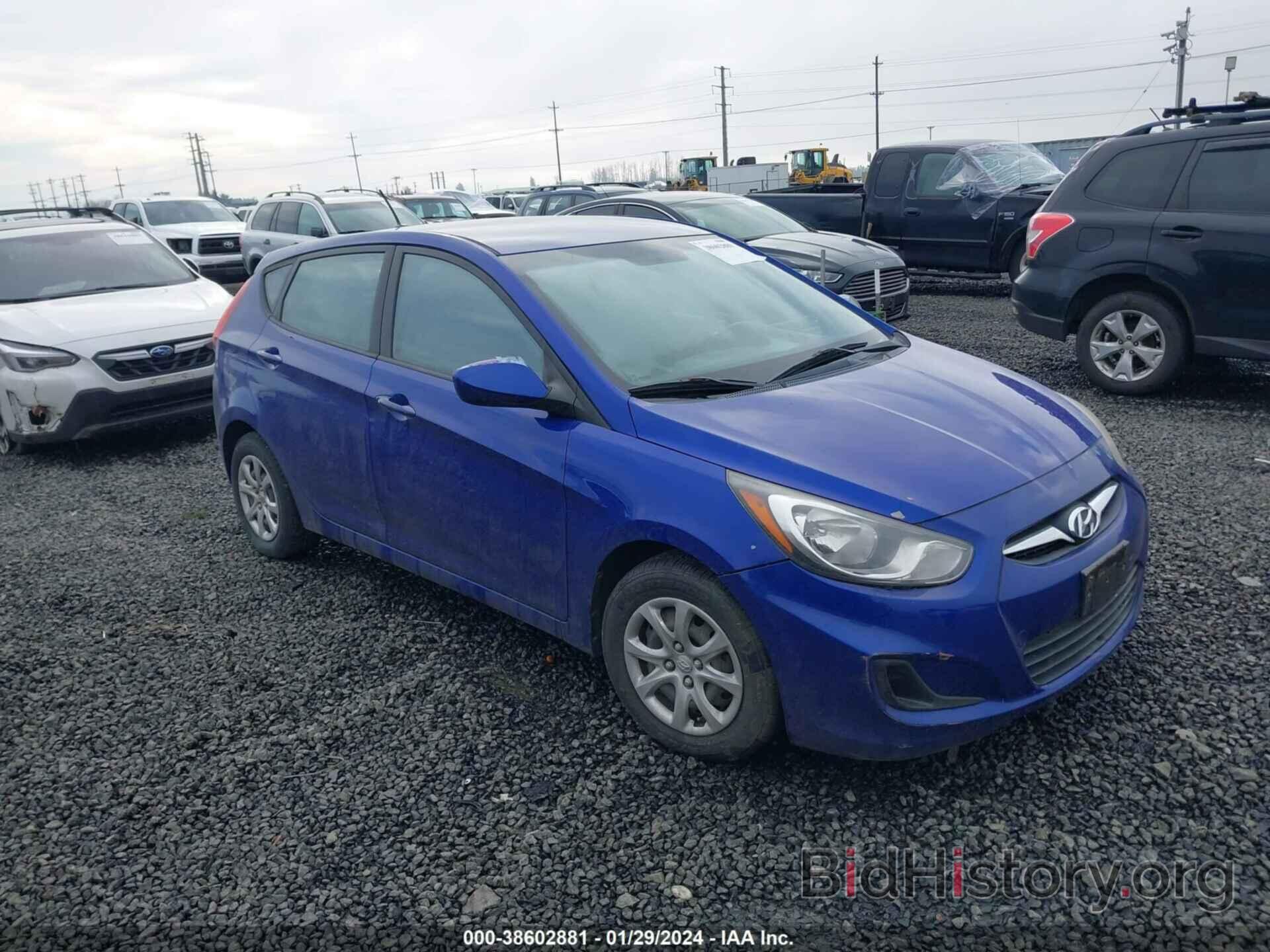 Photo KMHCT5AE2CU012140 - HYUNDAI ACCENT 2012