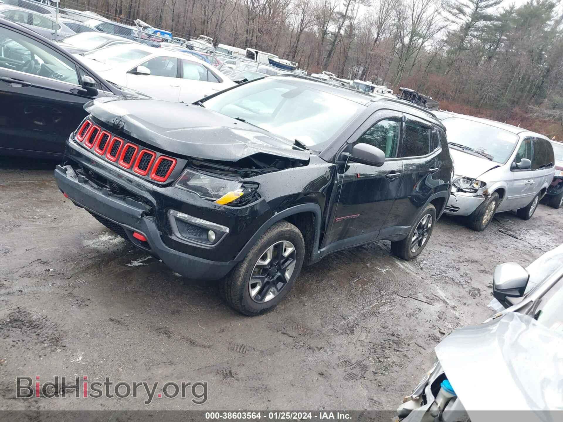 2018 JEEP COMPASS - VIN: 3C4NJDDB8JT373734 - Фото 2
