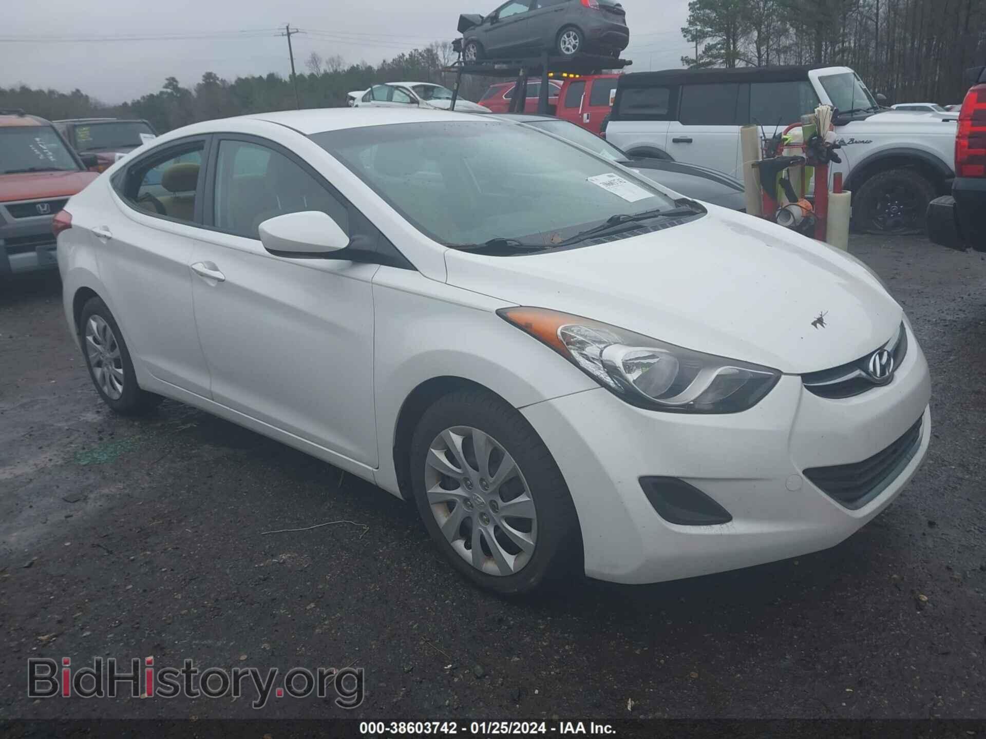 Фотография 5NPDH4AE5CH068474 - HYUNDAI ELANTRA 2012