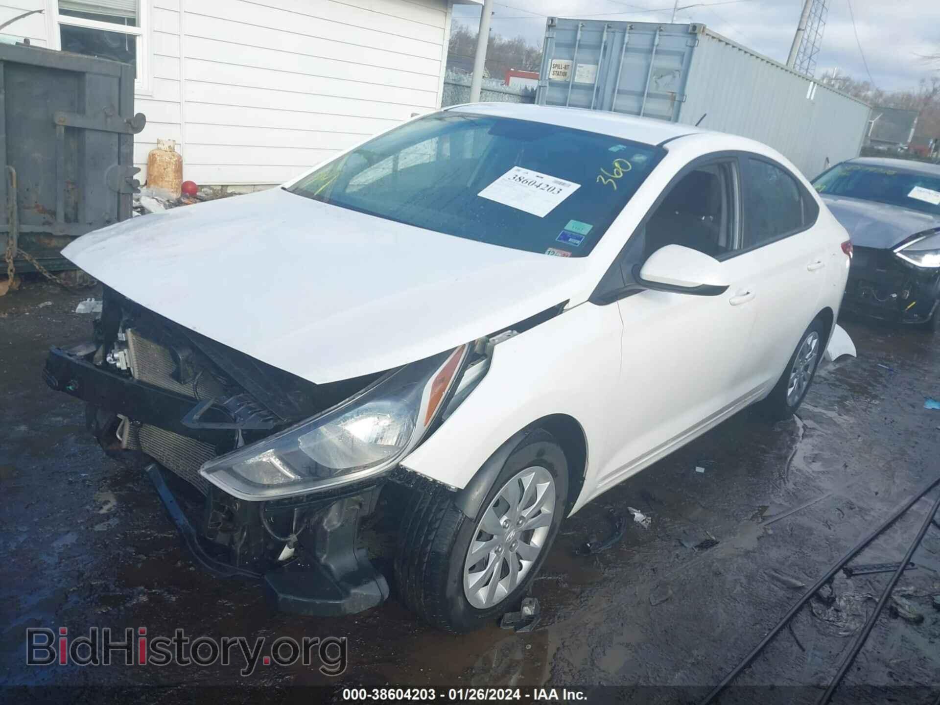 2020 HYUNDAI ACCENT - VIN: 3KPC24A60LE099545 - Фото 2