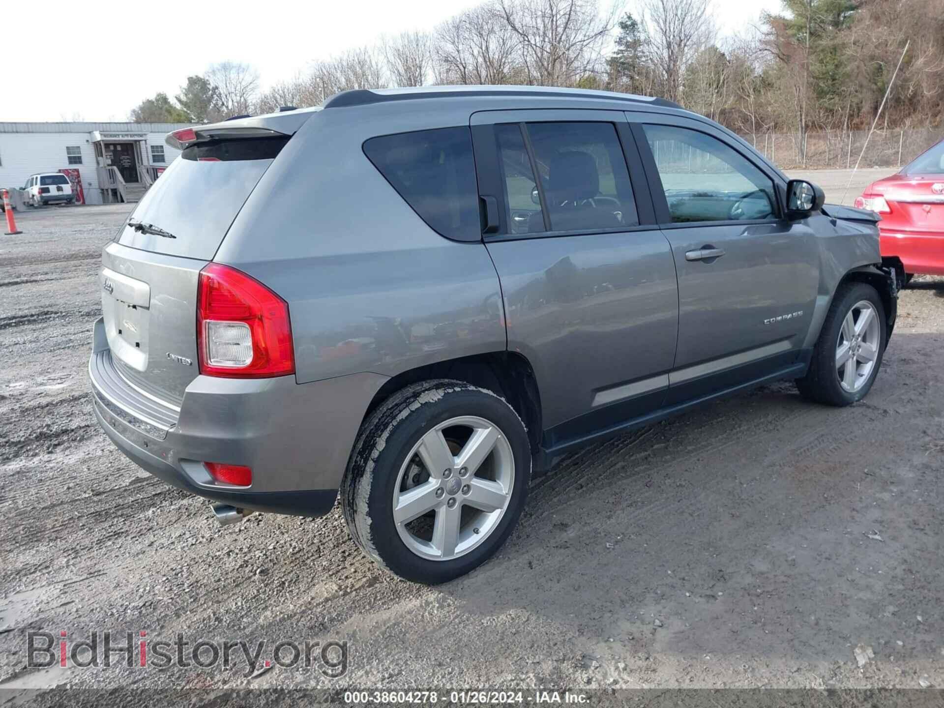 2012 JEEP COMPASS - VIN: 1C4NJDCB6CD717426 - Фото 4