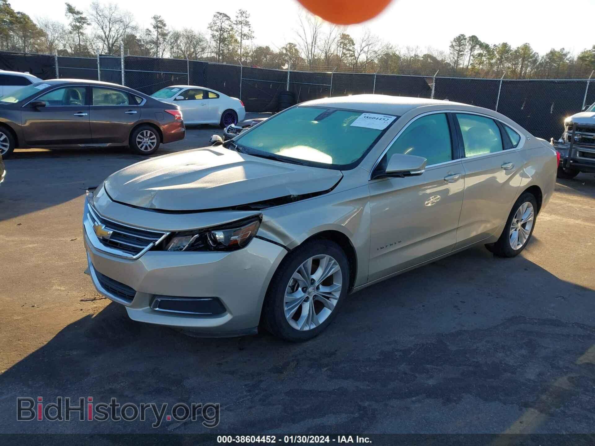 2014 CHEVROLET IMPALA - VIN: 2G1115SL3E9148039 - Фото 2