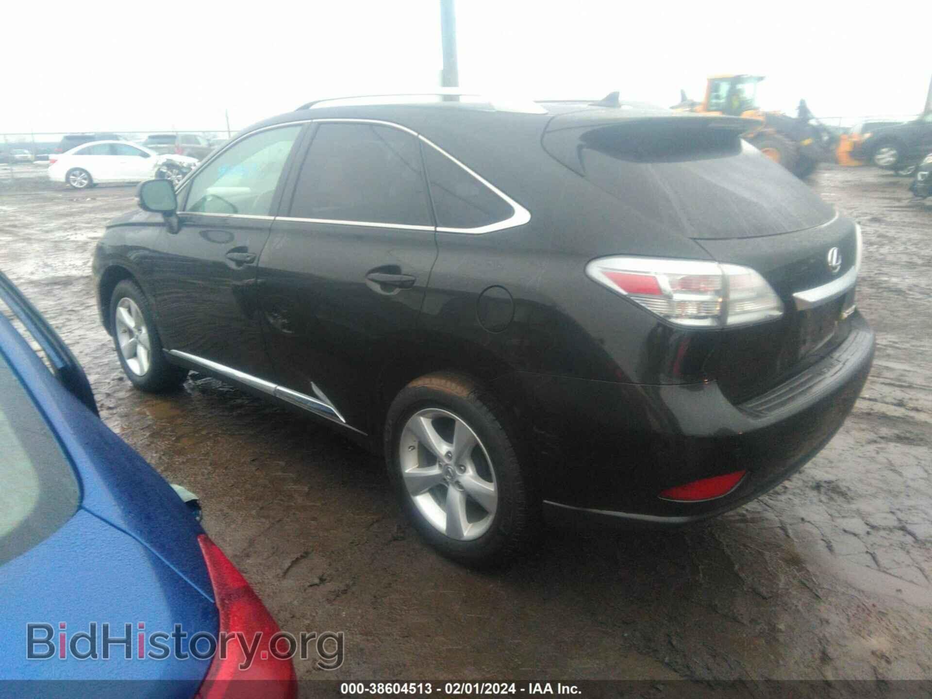 2012 LEXUS RX 350 - VIN: 2T2BK1BAXCC148774 - Фото 3