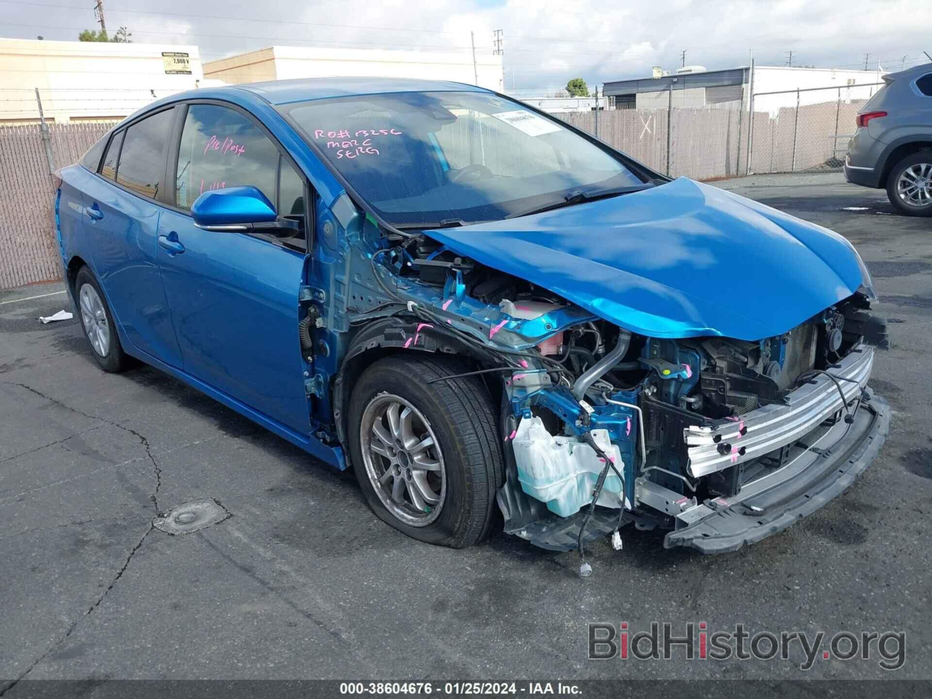 Photo JTDKARFU7K3100781 - TOYOTA PRIUS 2019