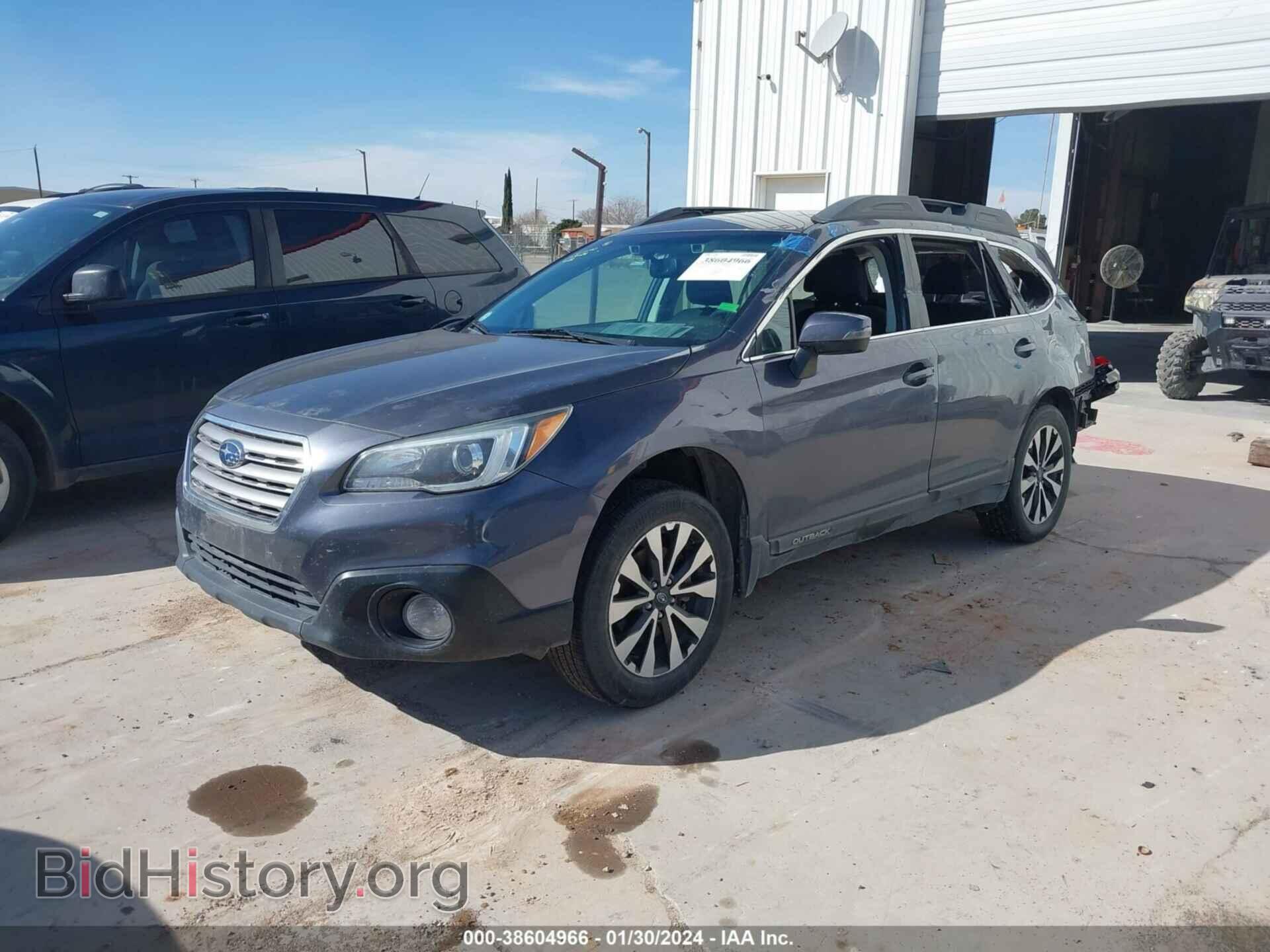 2016 SUBARU OUTBACK - VIN: 4S4BSBFCXG3215034 - Фото 2