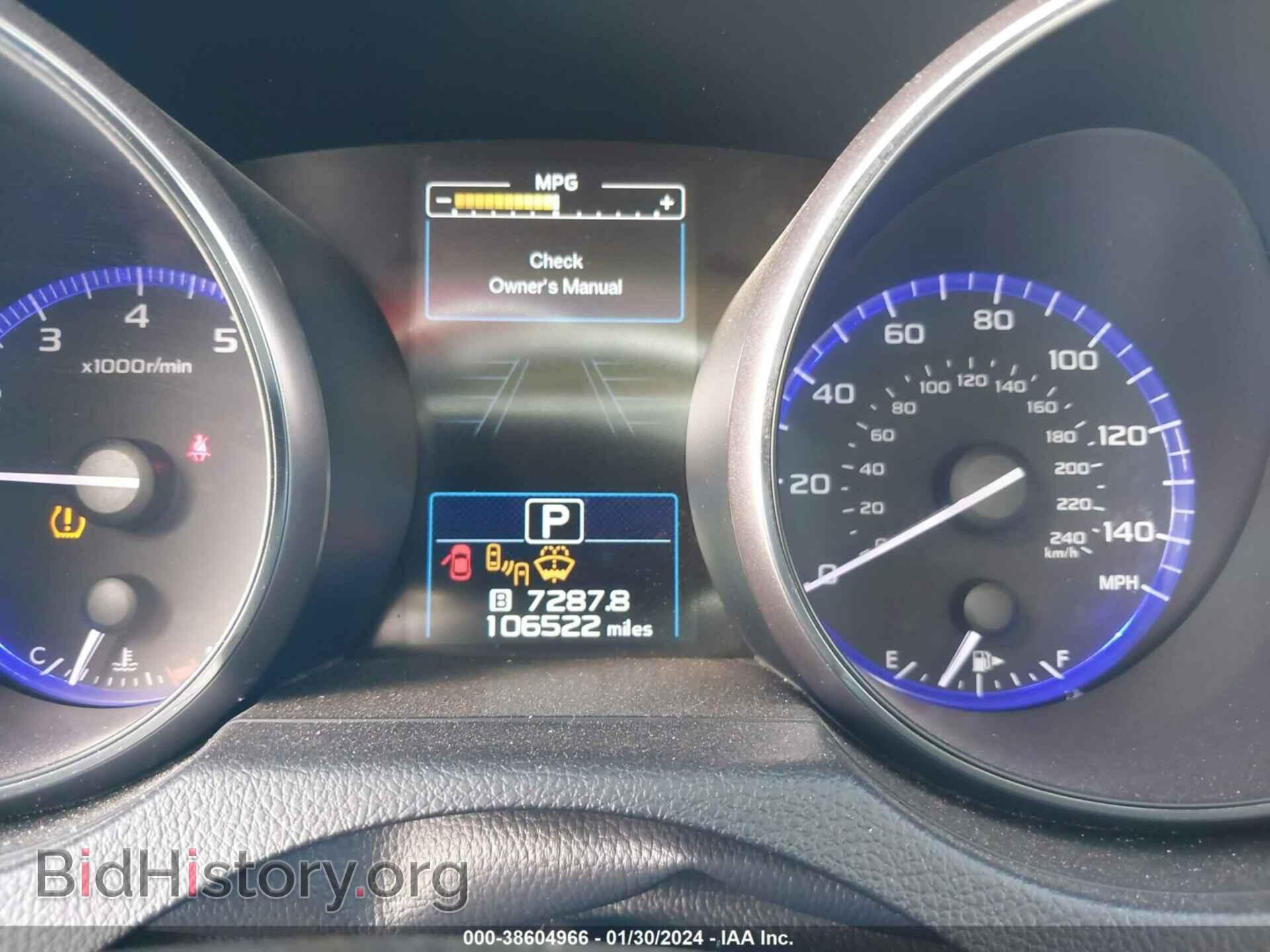 2016 SUBARU OUTBACK - VIN: 4S4BSBFCXG3215034 - Фото 7