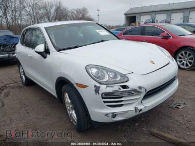 2013 Porsche CAYENNE, white — VIN WP1AA2A21DLA07068, IAAI