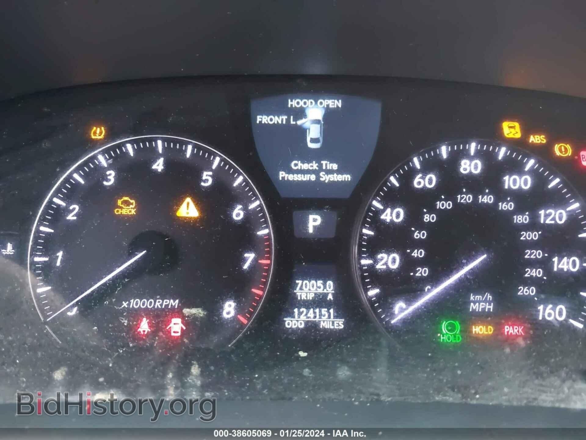2008 LEXUS LS 460 - VIN: JTHBL46FX85060917 - Фото 7