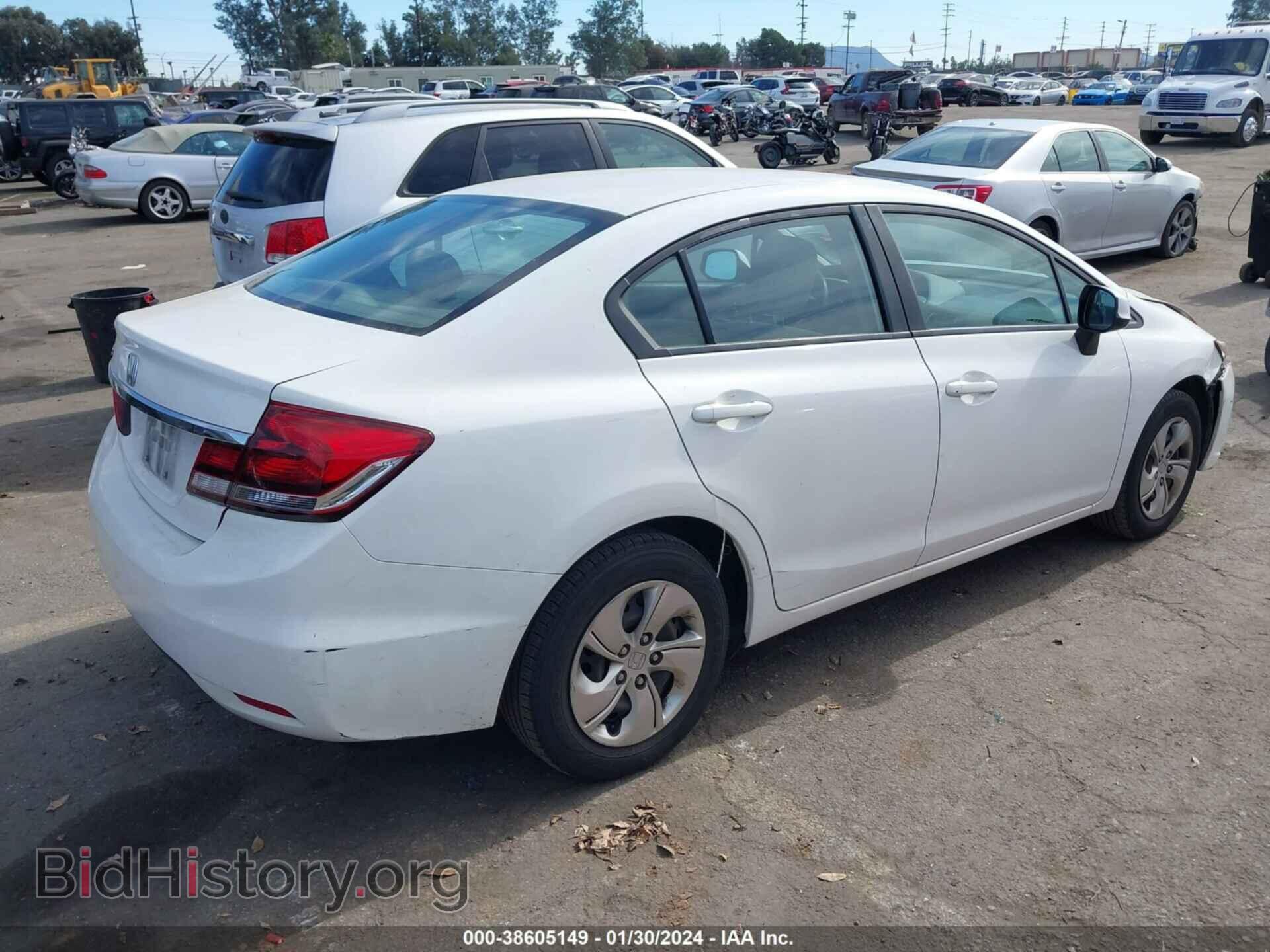 2013 HONDA CIVIC - VIN: 19XFB2F5XDE235117 - Фото 4