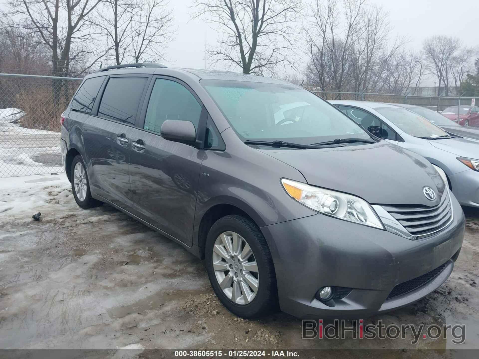 Photo 5TDDK3DC5GS133040 - TOYOTA SIENNA 2016