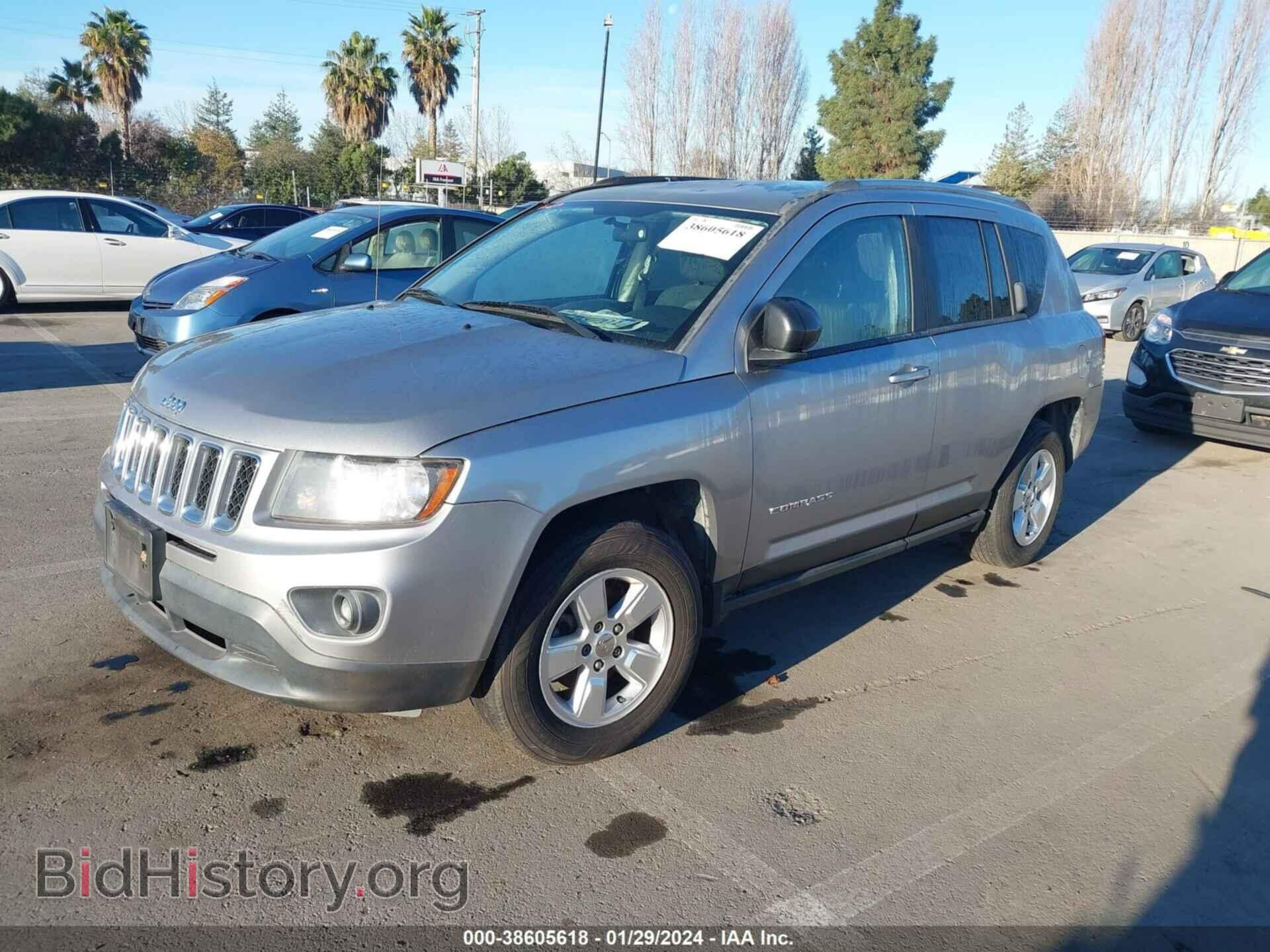 2014 JEEP COMPASS - VIN: 1C4NJCBA3ED882422 - Фото 2