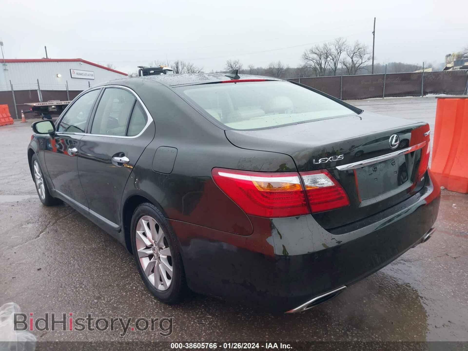 2010 LEXUS LS 460 - VIN: JTHCL5EF8A5005416 - Фото 3