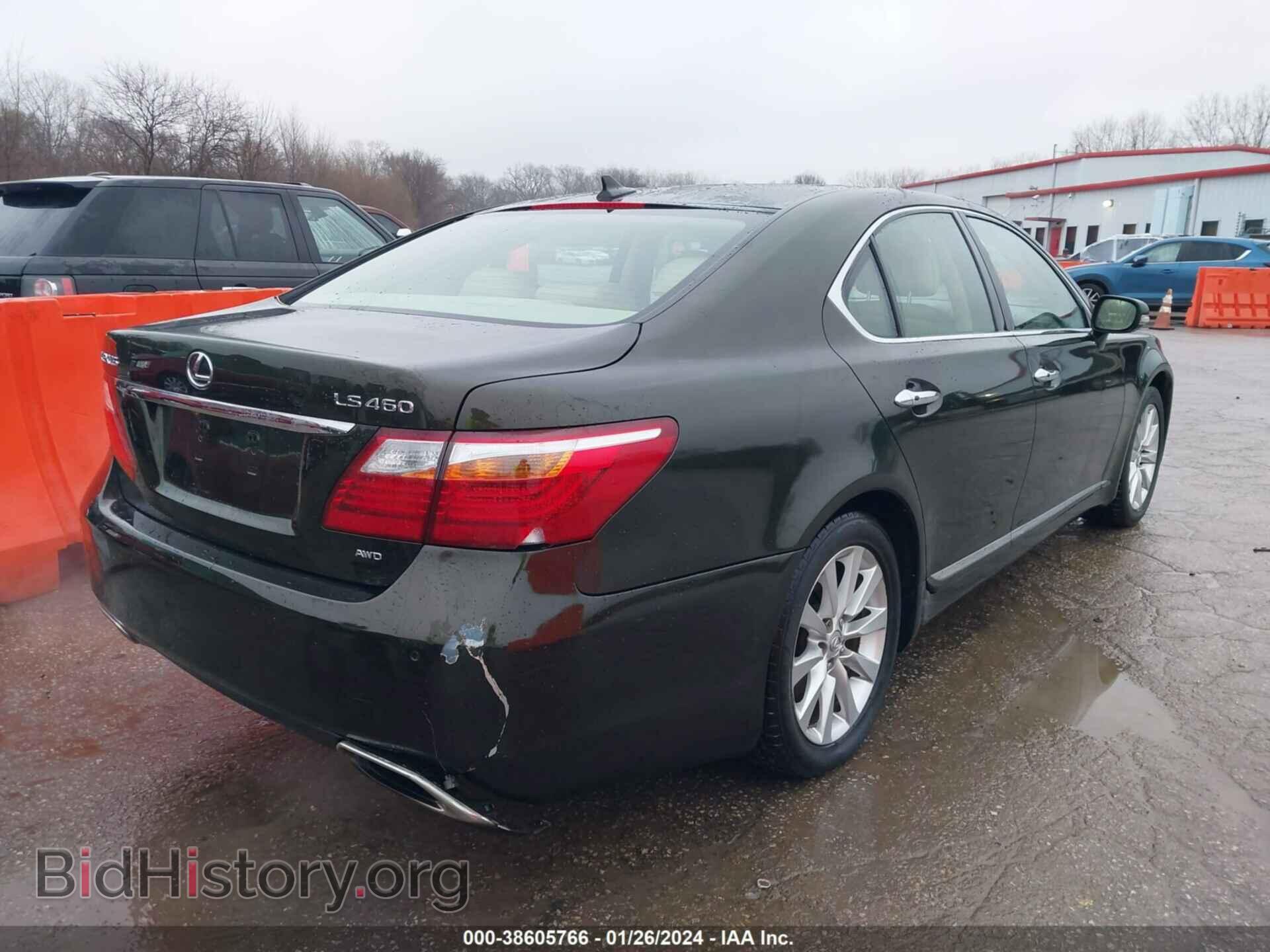 2010 LEXUS LS 460 - VIN: JTHCL5EF8A5005416 - Фото 4