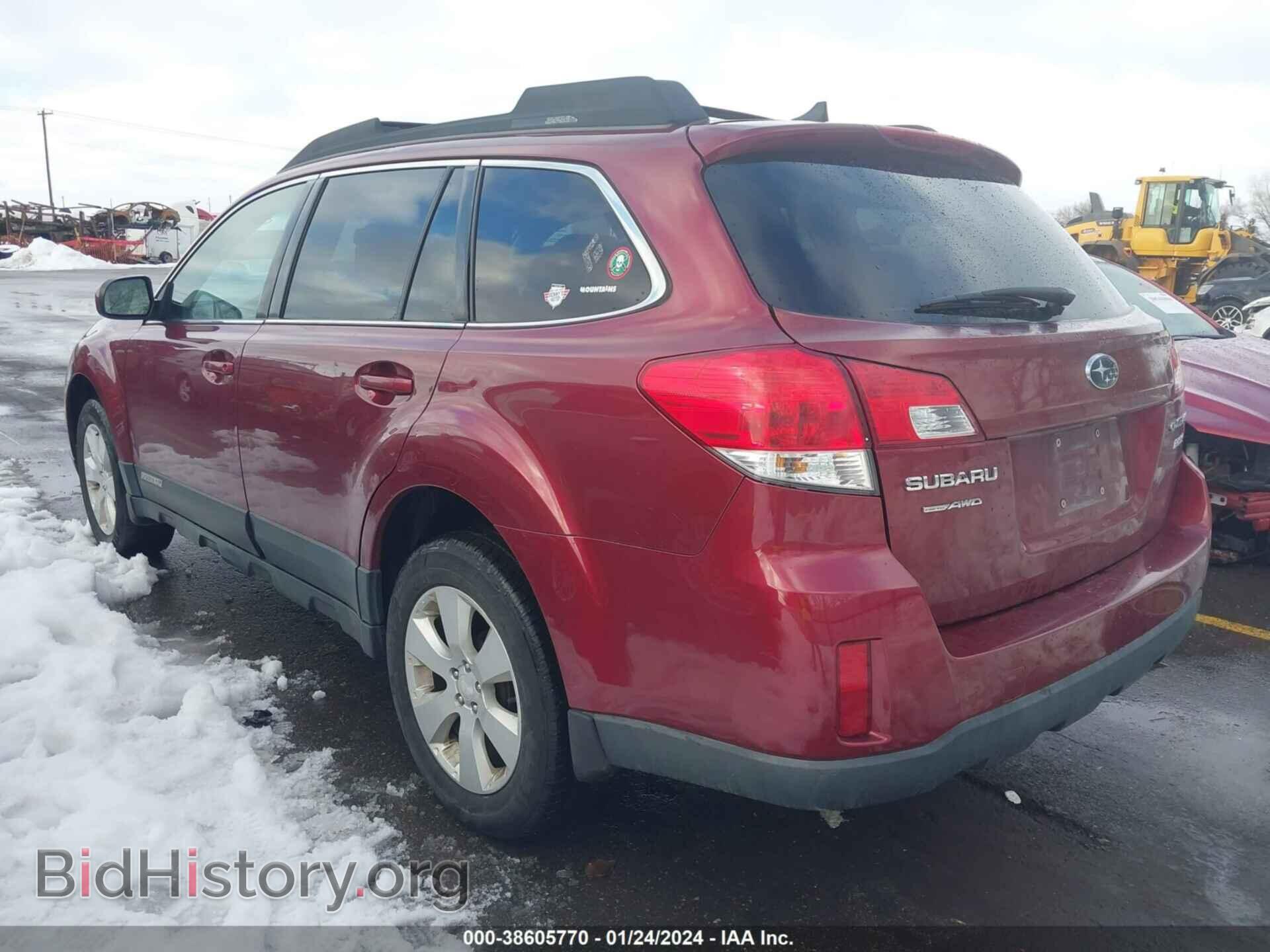 2012 SUBARU OUTBACK - VIN: 4S4BRBFC4C3229503 - Фото 3