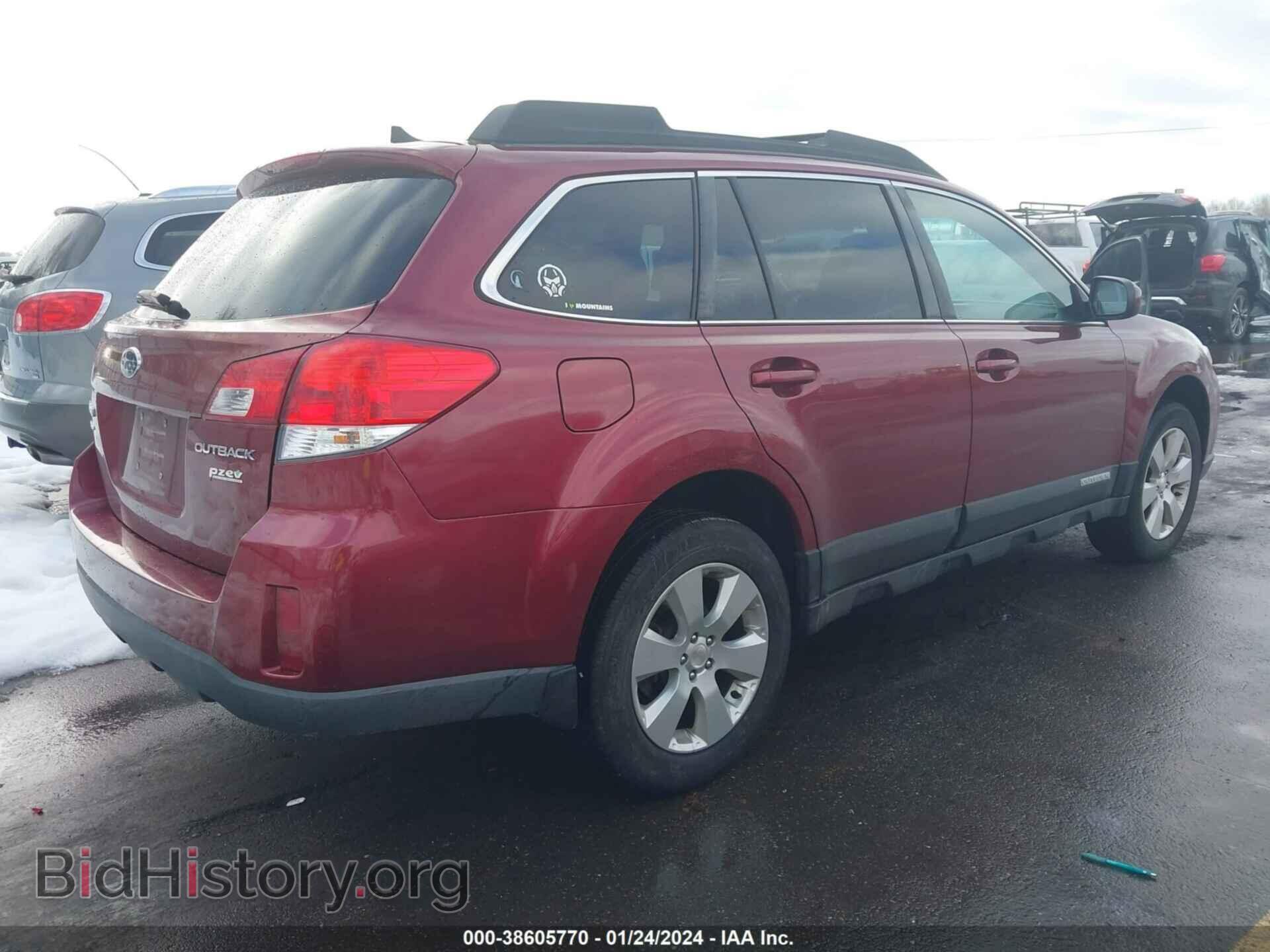 2012 SUBARU OUTBACK - VIN: 4S4BRBFC4C3229503 - Фото 4