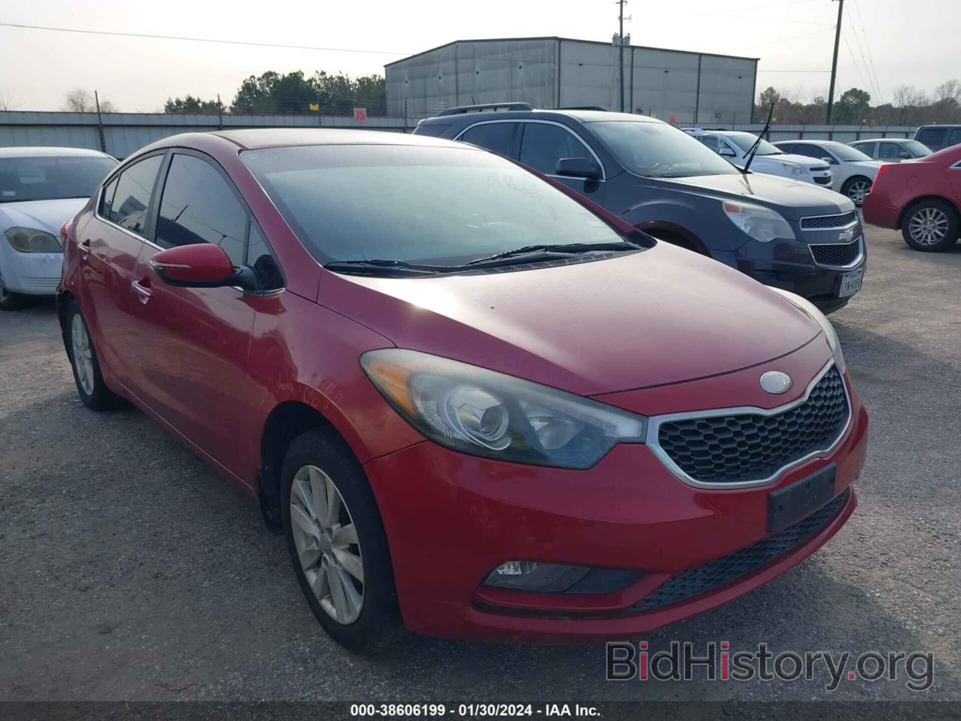 Photo KNAFX4A86E5103450 - KIA FORTE 2014