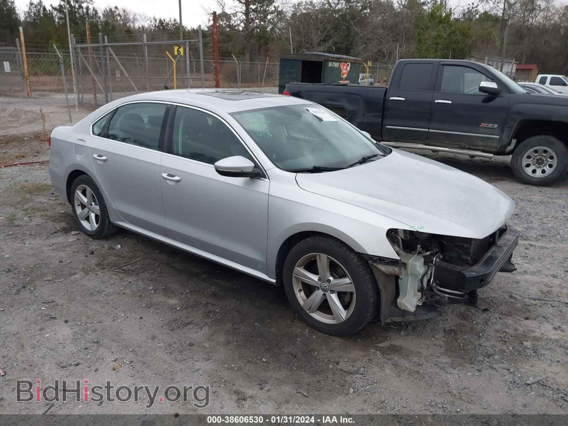 Фотография 1VWBH7A33CC065587 - VOLKSWAGEN PASSAT 2012