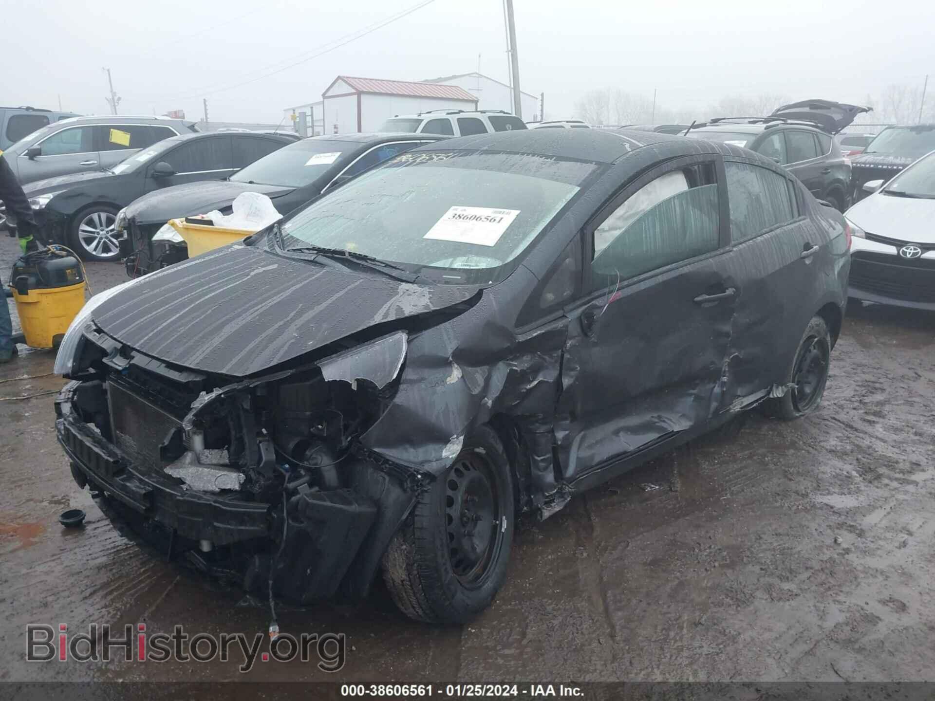 2013 KIA RIO - VIN: KNADN4A32D6158164 - Фото 2
