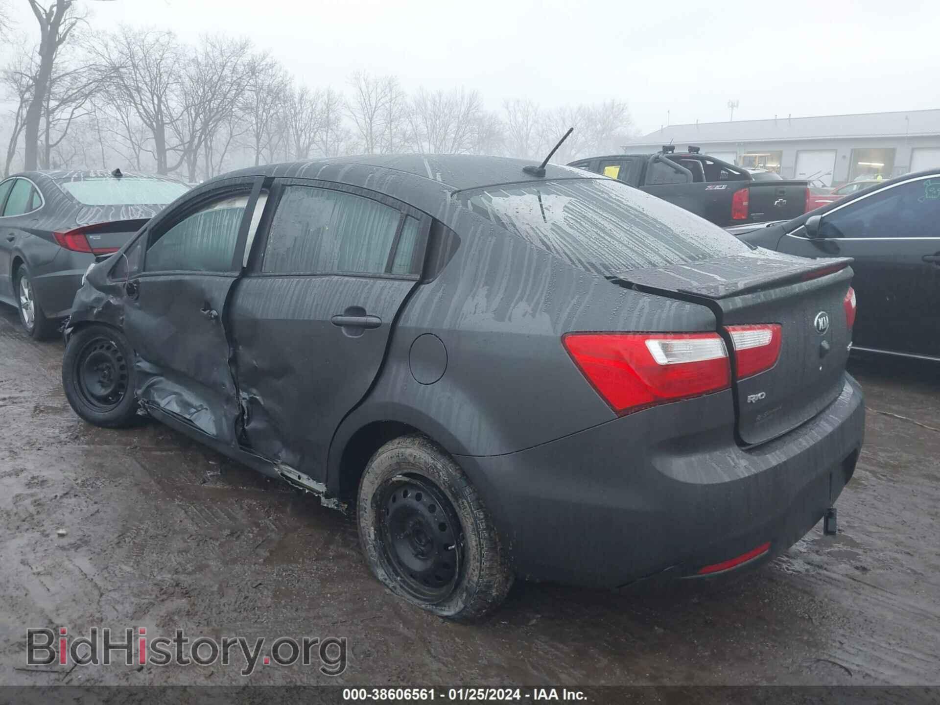 2013 KIA RIO - VIN: KNADN4A32D6158164 - Фото 3