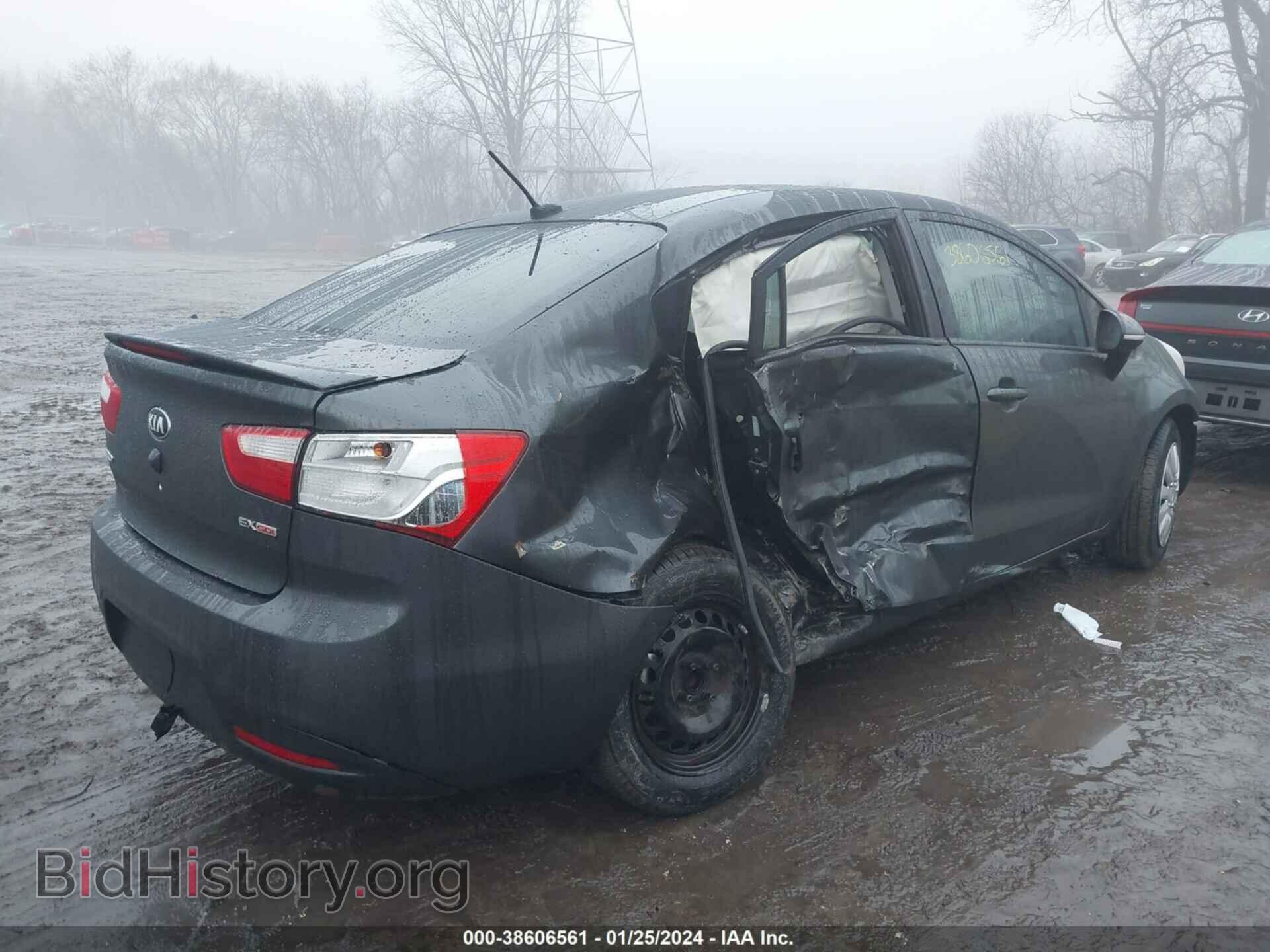 2013 KIA RIO - VIN: KNADN4A32D6158164 - Фото 4