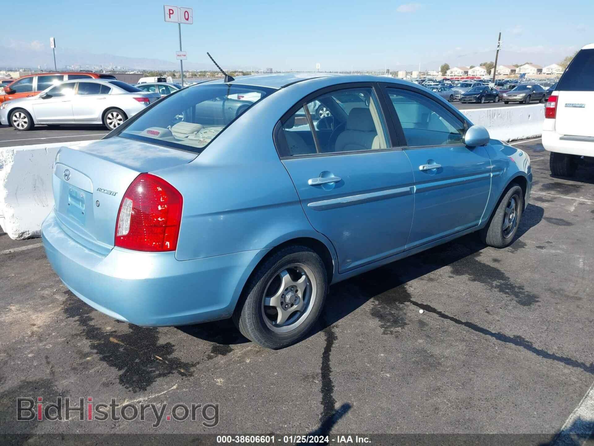2006 HYUNDAI ACCENT - VIN: KMHCN46C56U007966 - Фото 4