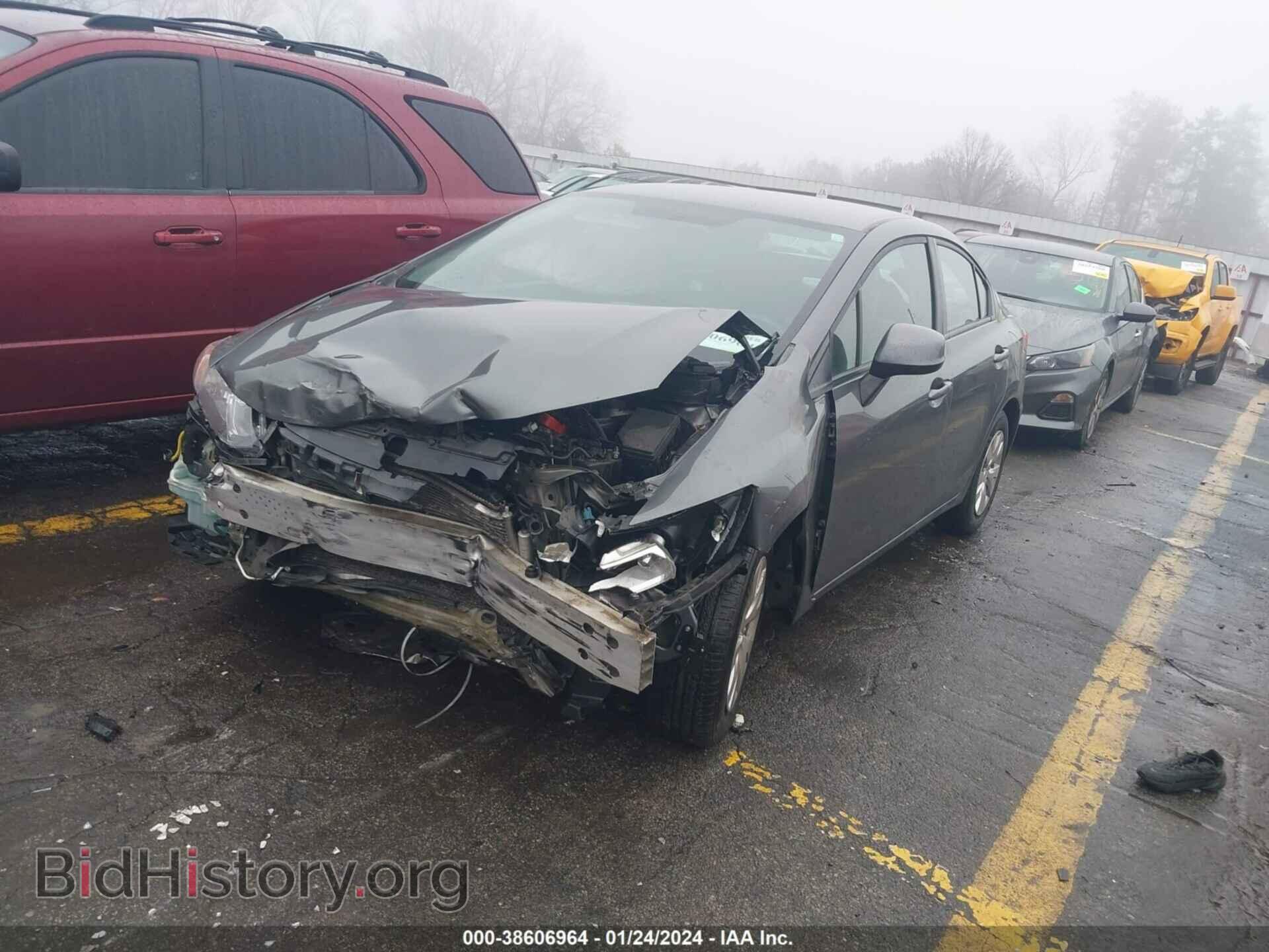 2012 HONDA CIVIC - VIN: 19XFB2F50CE093259 - Фото 2