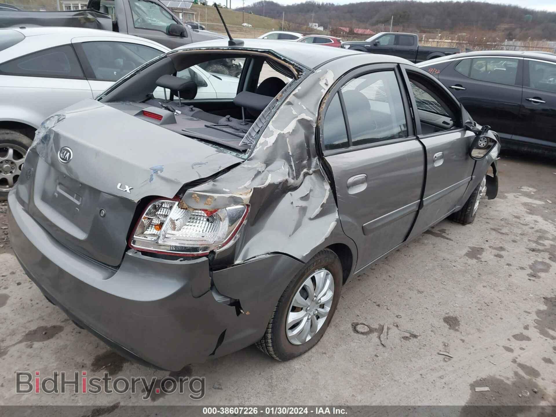 2011 KIA RIO - VIN: KNADH4A39B6736667 - Фото 4