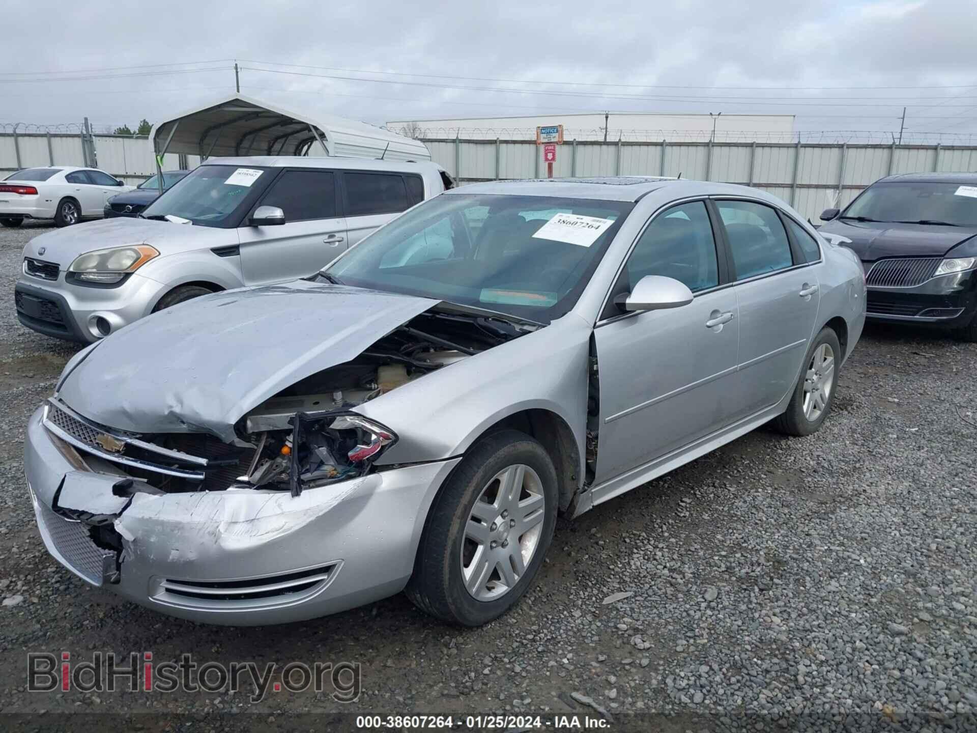 2012 CHEVROLET IMPALA - VIN: 2G1WG5E39C1181848 - Фото 2