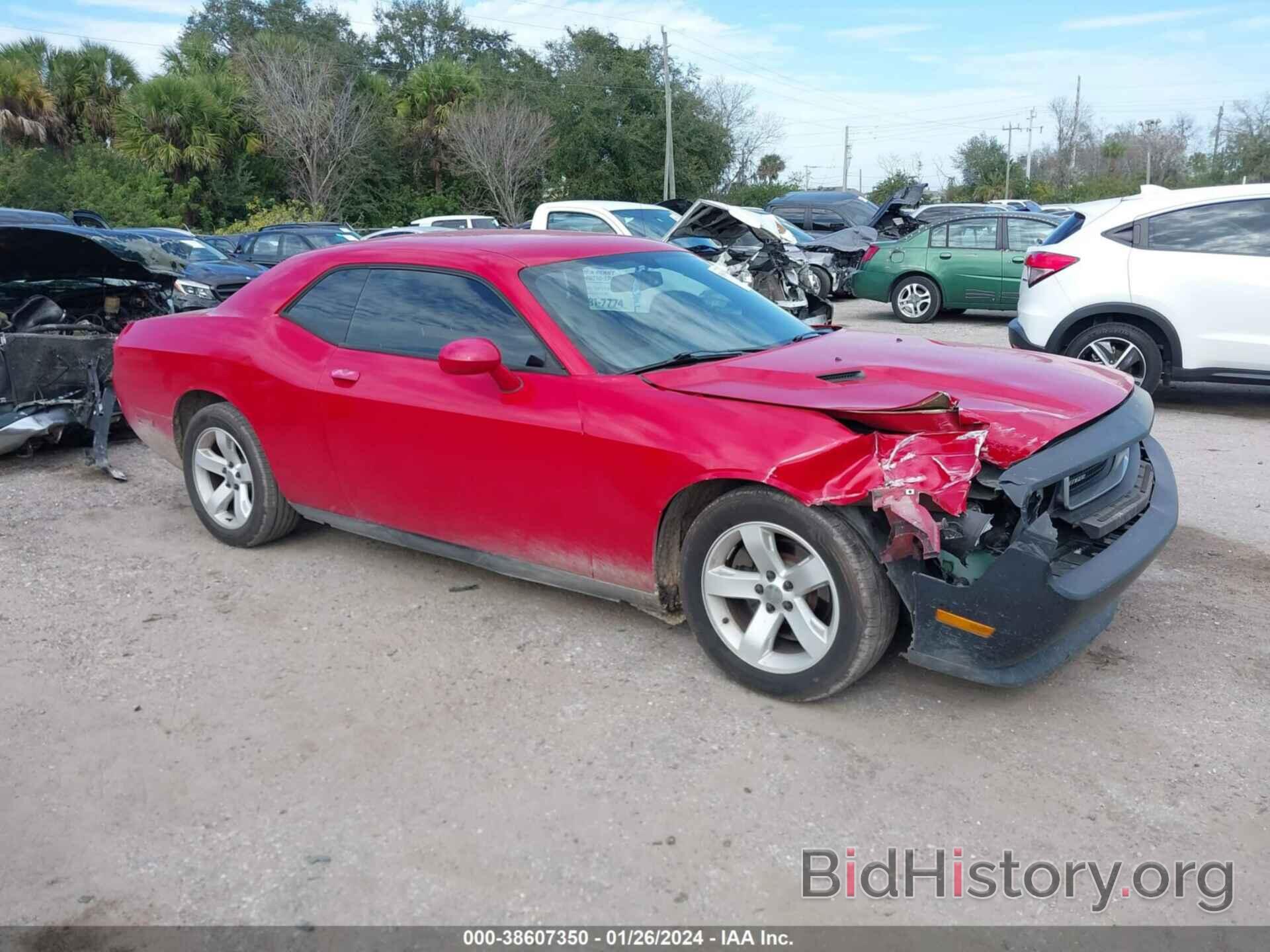 Photo 2C3CDYAG6CH293306 - DODGE CHALLENGER 2012